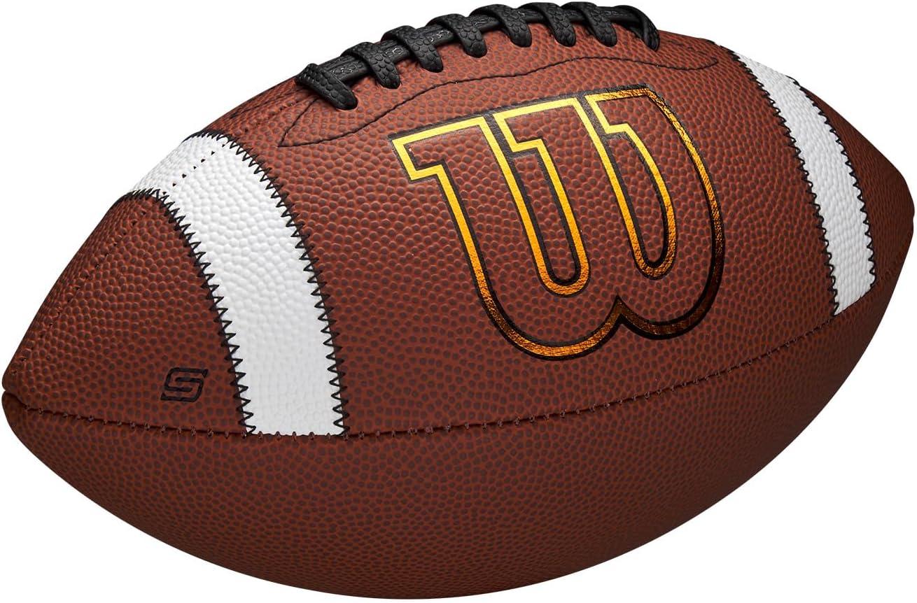 Wilson GST Speed Skin Official Football - Brown