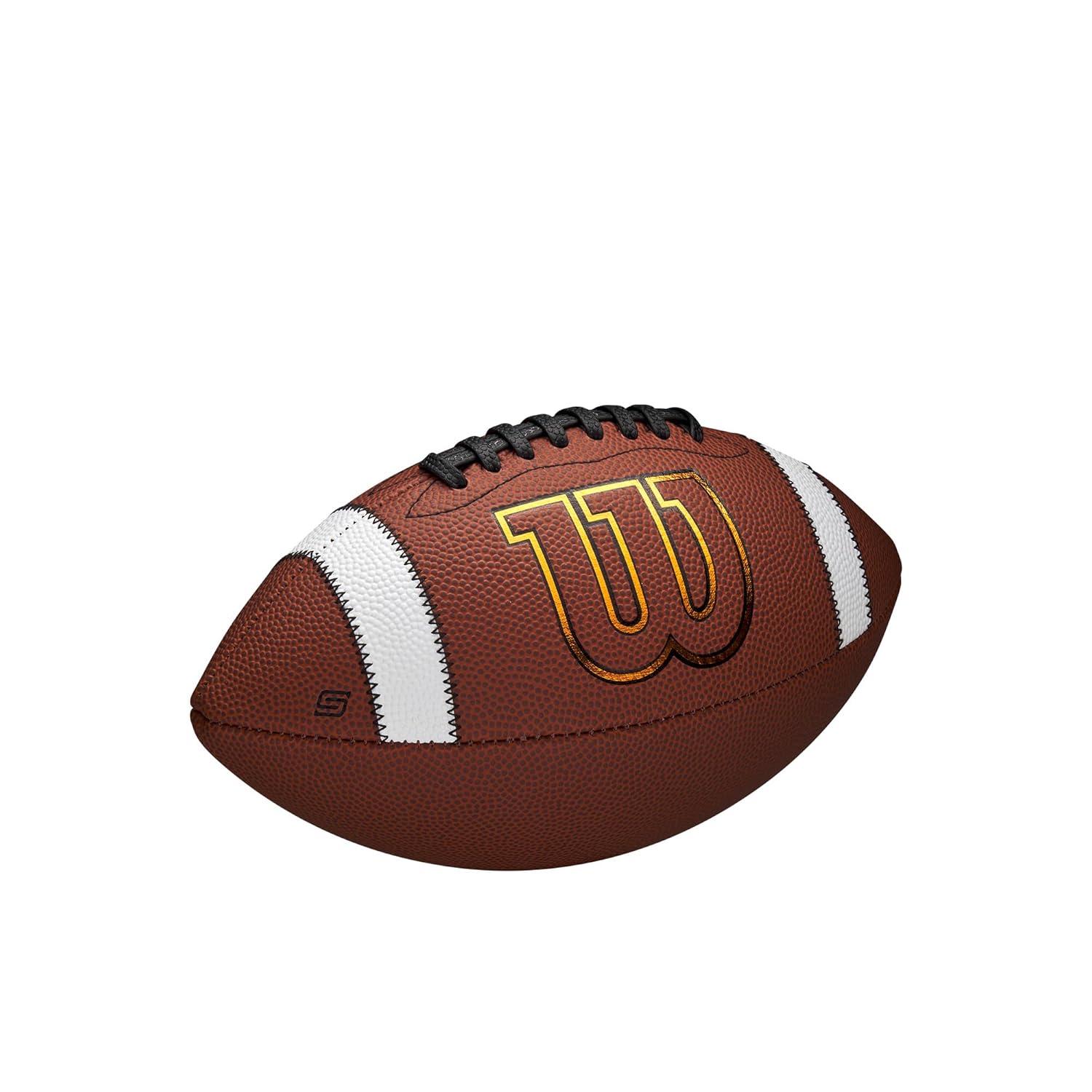 Wilson GST Speed Skin Official Football - Brown