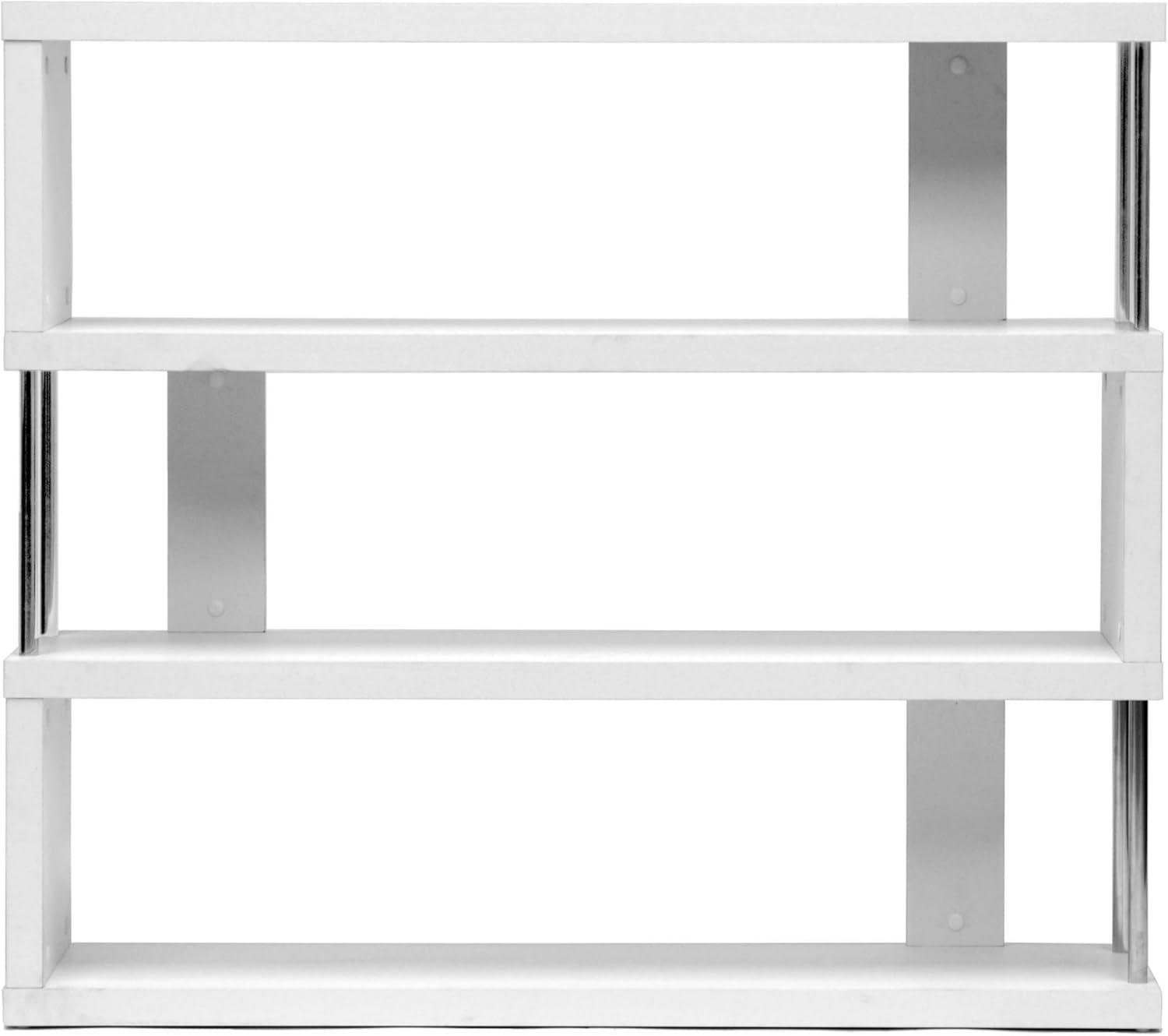 Barnes 3 Shelf Bookcase in White