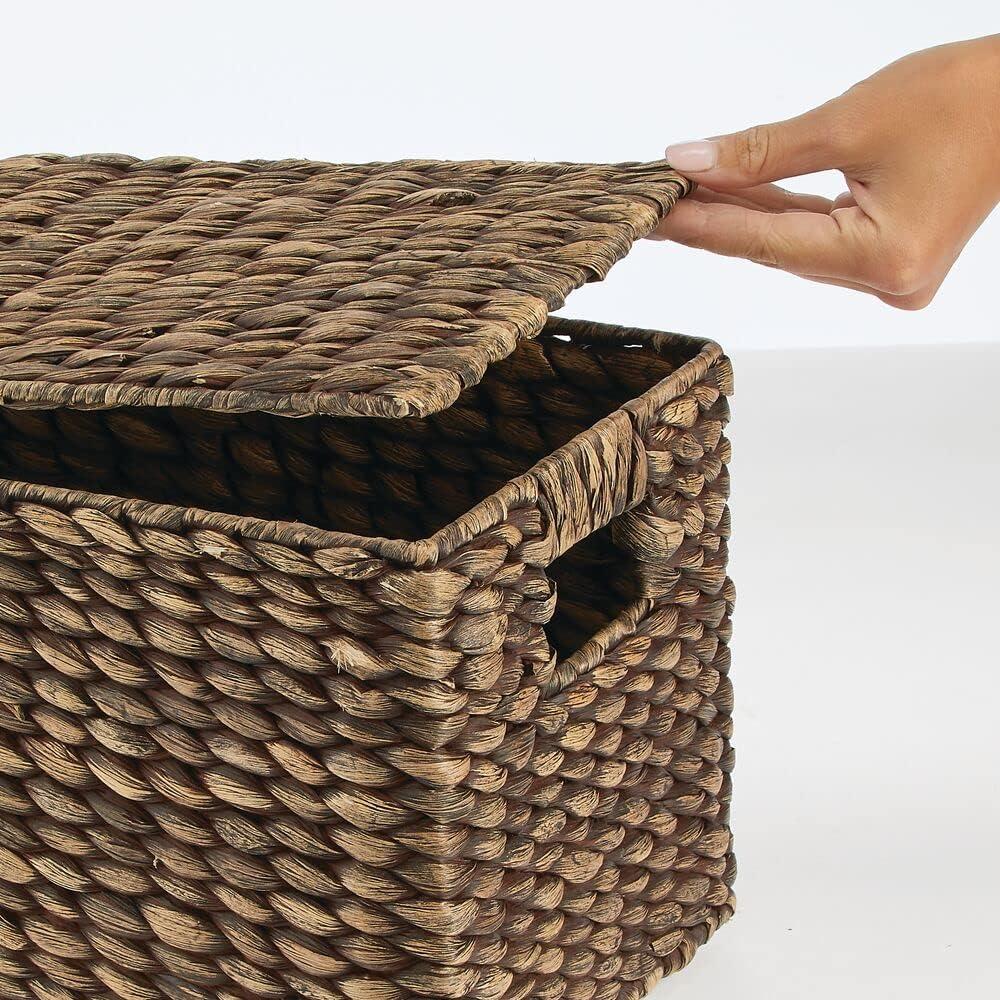 Home Wicker Bin Set