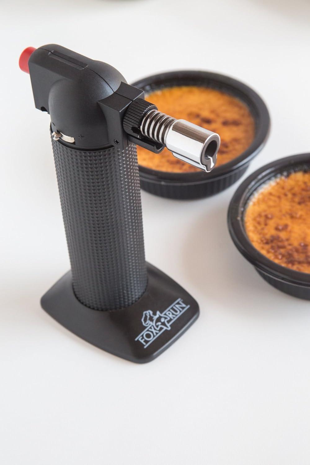 Fox Run Crème Brûlée Chef Torch Lighter, Black