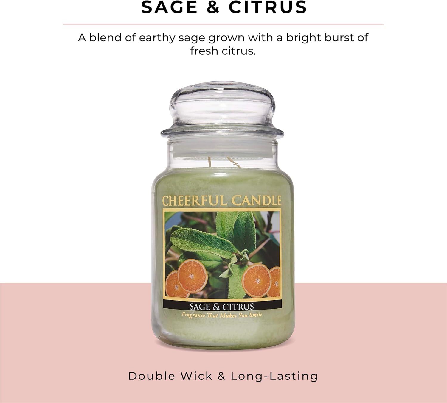 A Cheerful Candle LLC Fruity Scented Jar Candle