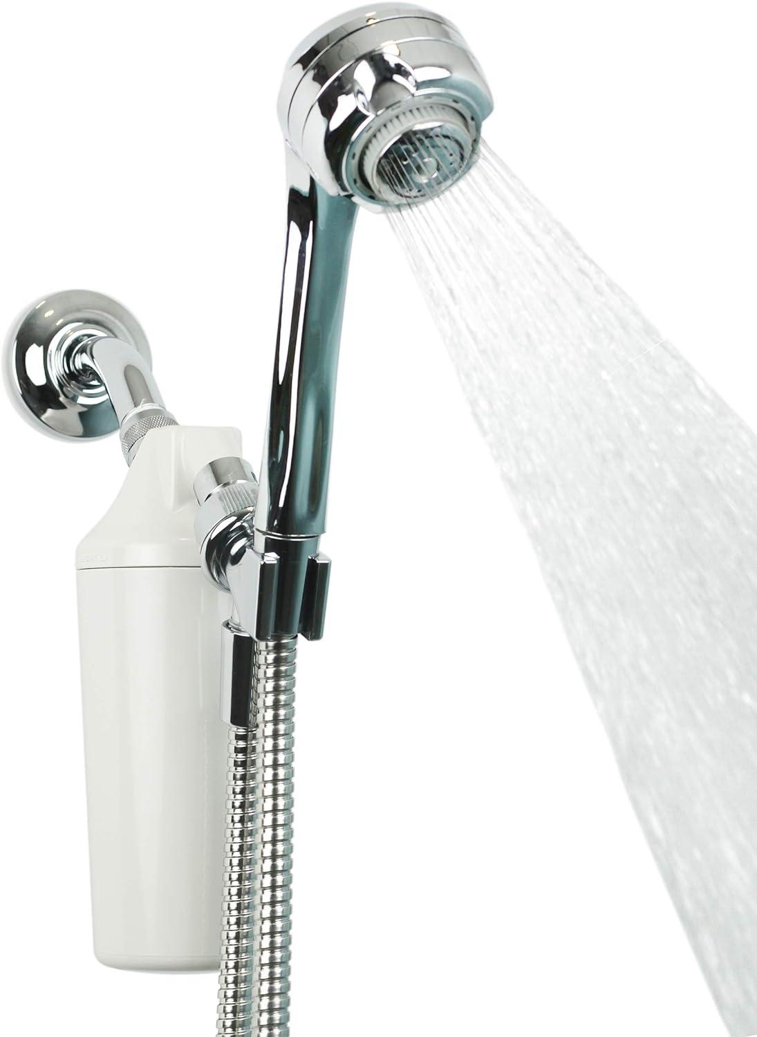 Aquasana Shower Head Filter System for Hard Water - Max Flow  - AQ-4105CHR