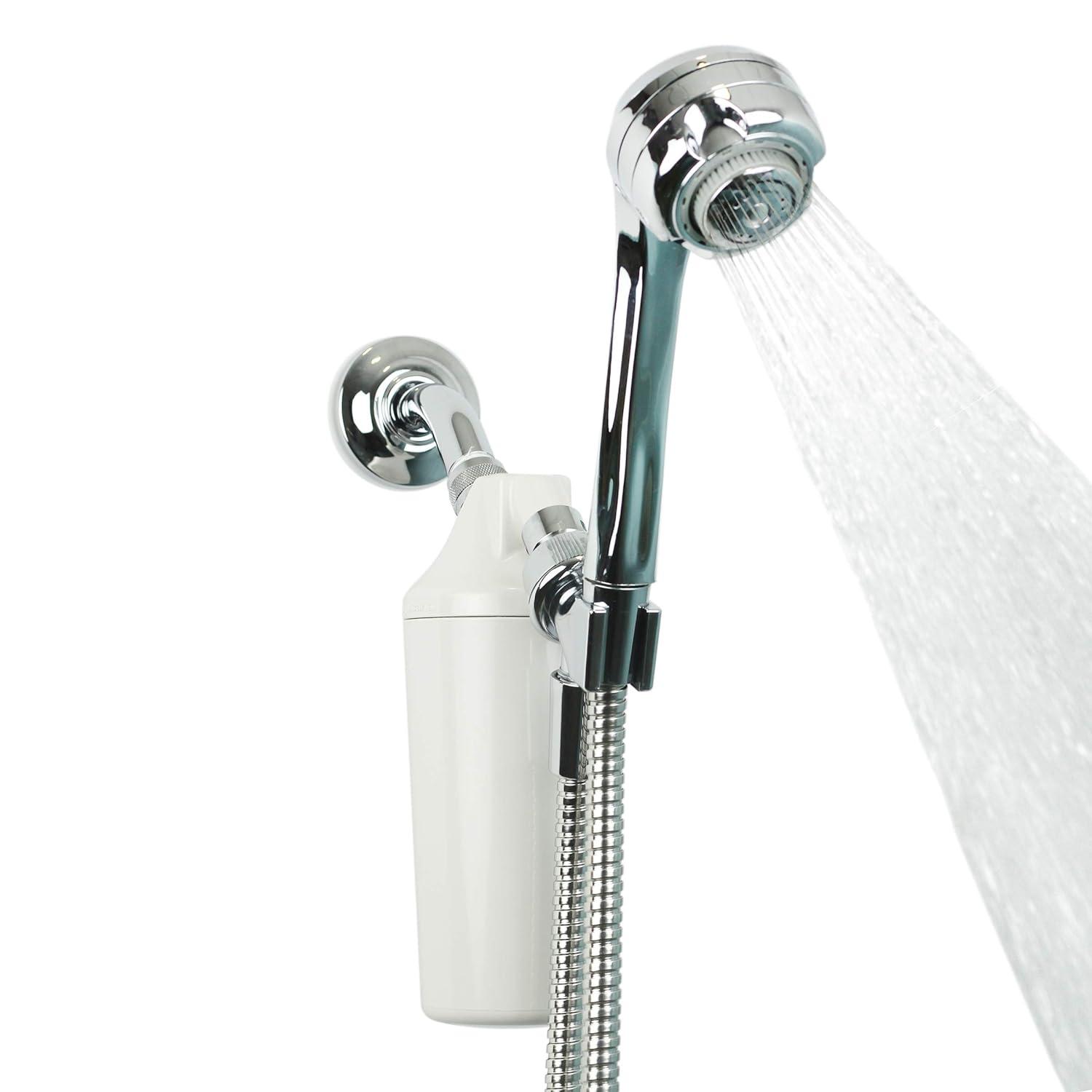 Aquasana Shower Head Filter System for Hard Water - Max Flow  - AQ-4105CHR