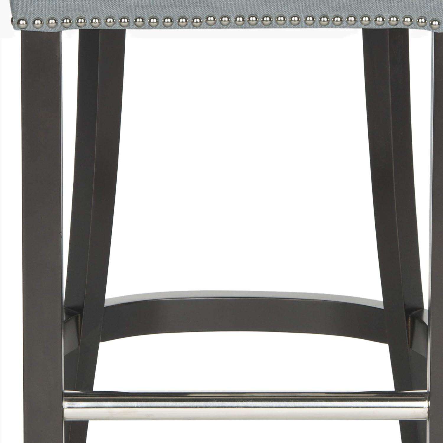 Addo Ring Bar Stool - HUD8242 - Sky Blue - Safavieh