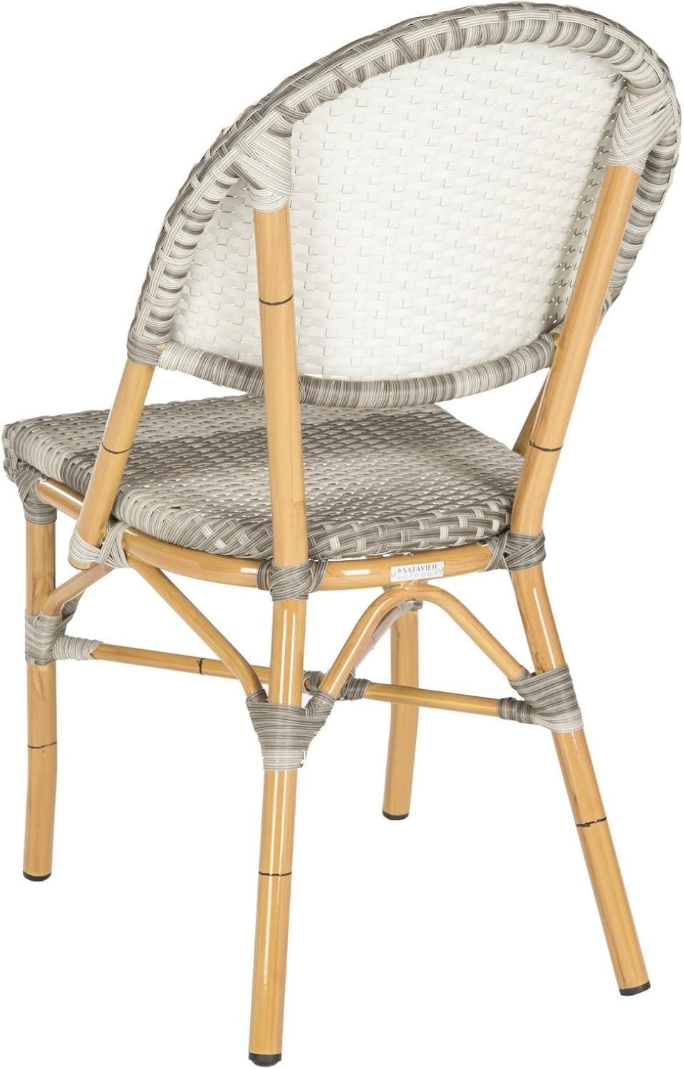 Safavieh Barrow Outdoor Patio Stacking Chair, Set of 2 - Brown