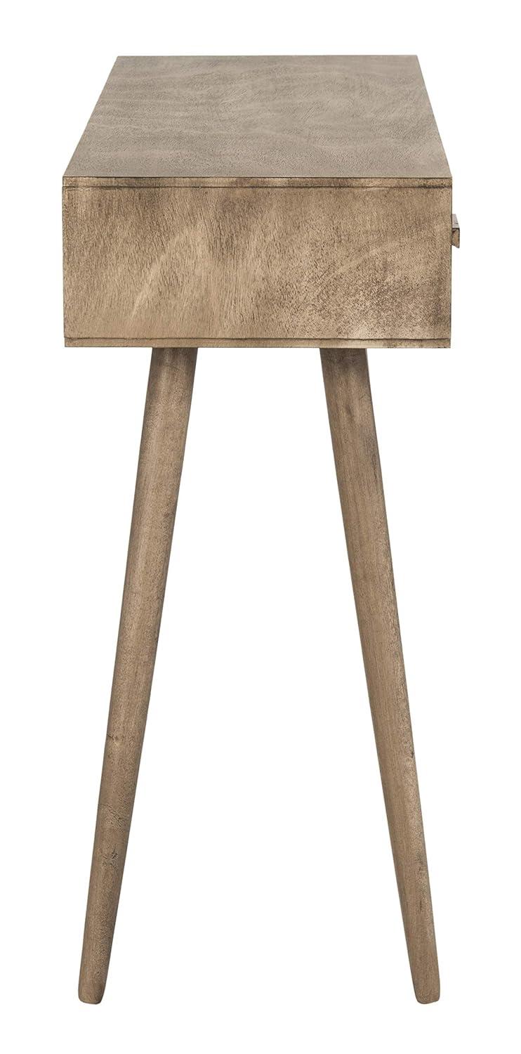 Albus 3 Drawer Console Table - CNS5701B - Brown - Safavieh