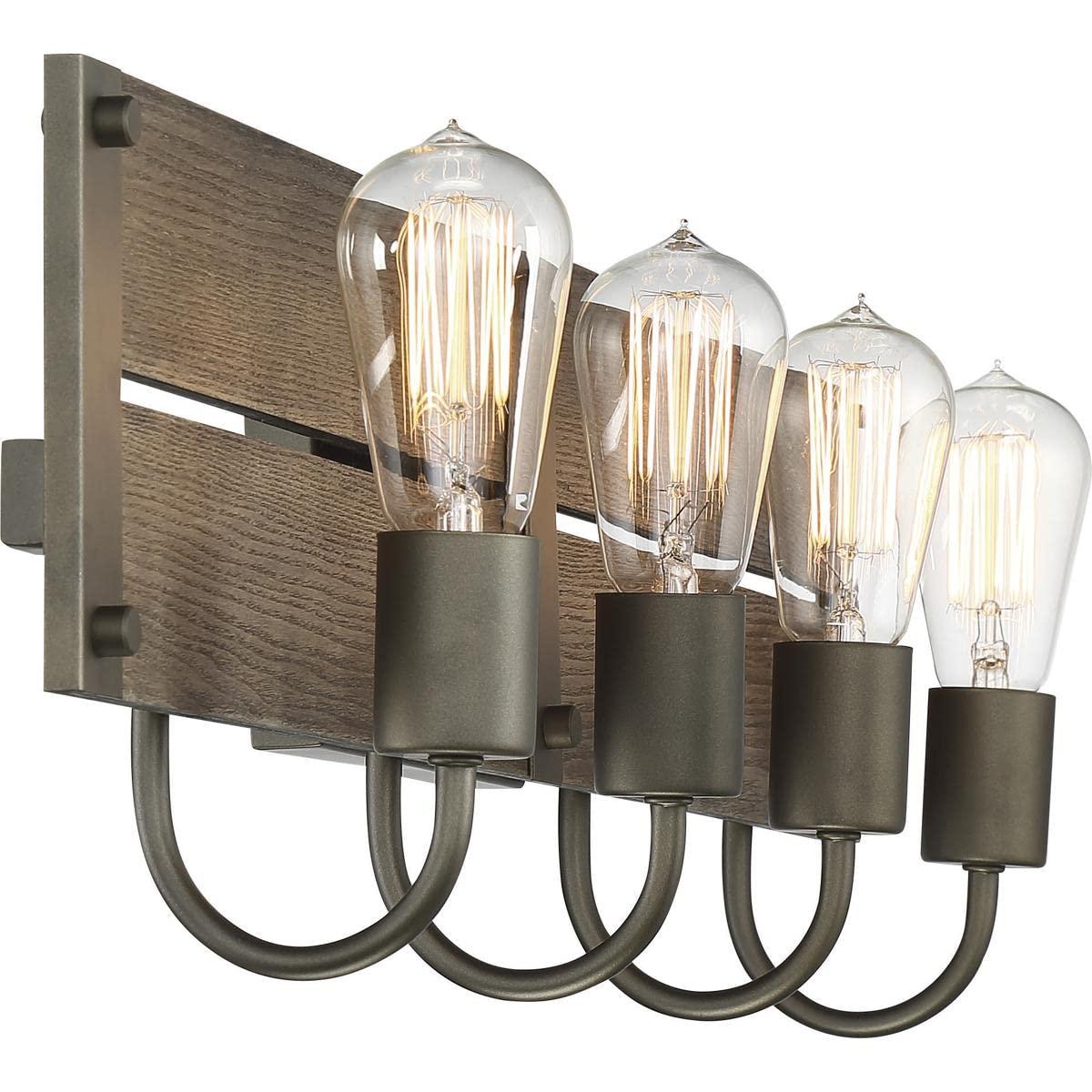 60/6430-Nuvo Lighting-Winchester-4 Light Bath Vanity-32.13 Inches Wide by 8.63 Inches High