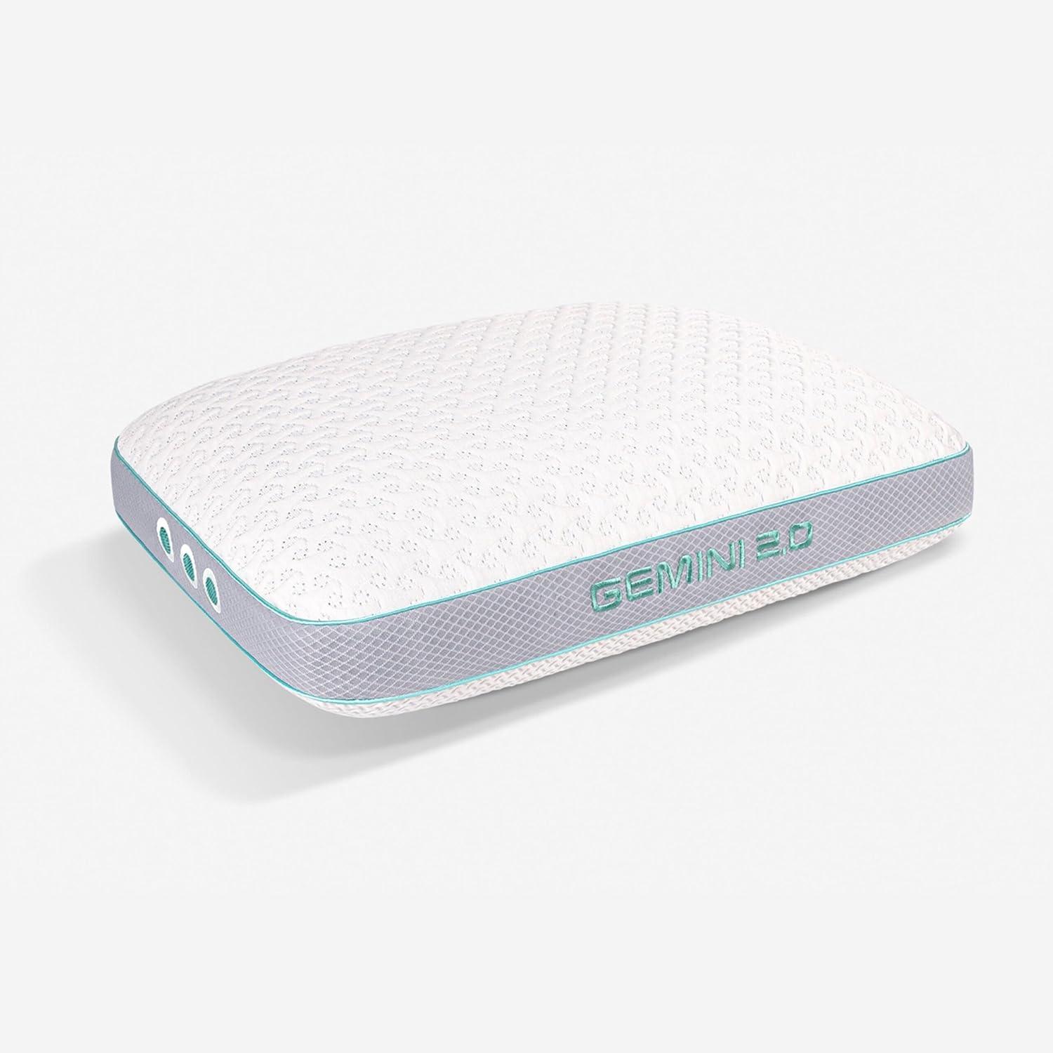 Bedgear Gemini Performance Pillow - Firm Support Pillow For Neutral/Warm Sleepers