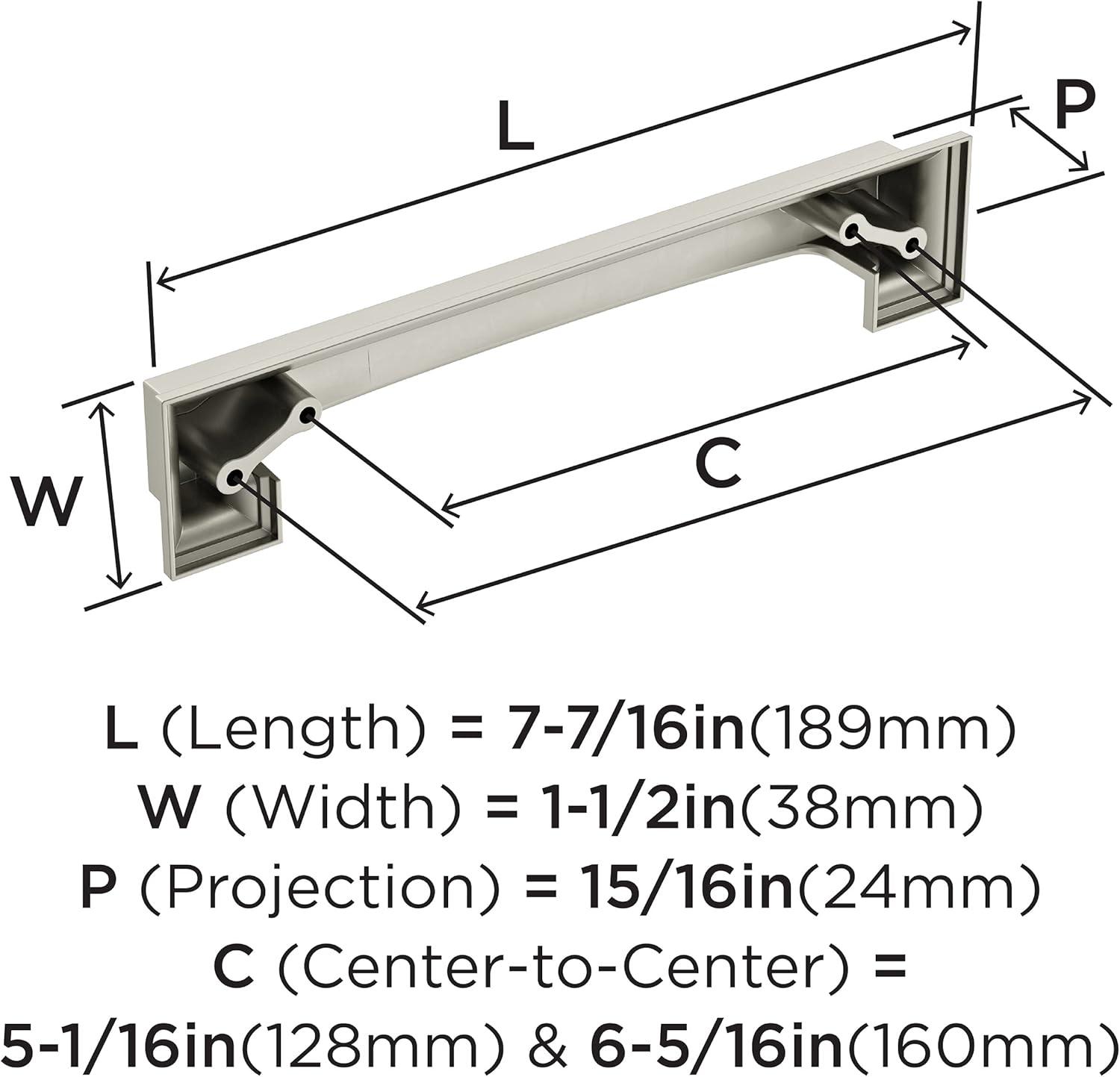 Amerock Appoint Cabinet or Furniture Cup Pull