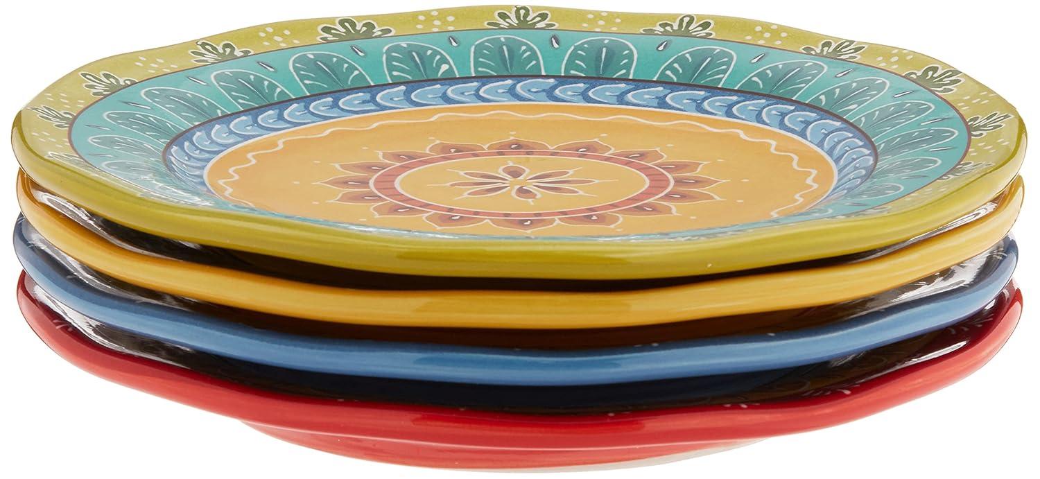 Certified International Valencia 8.75" Dessert Plates (Set of 4)