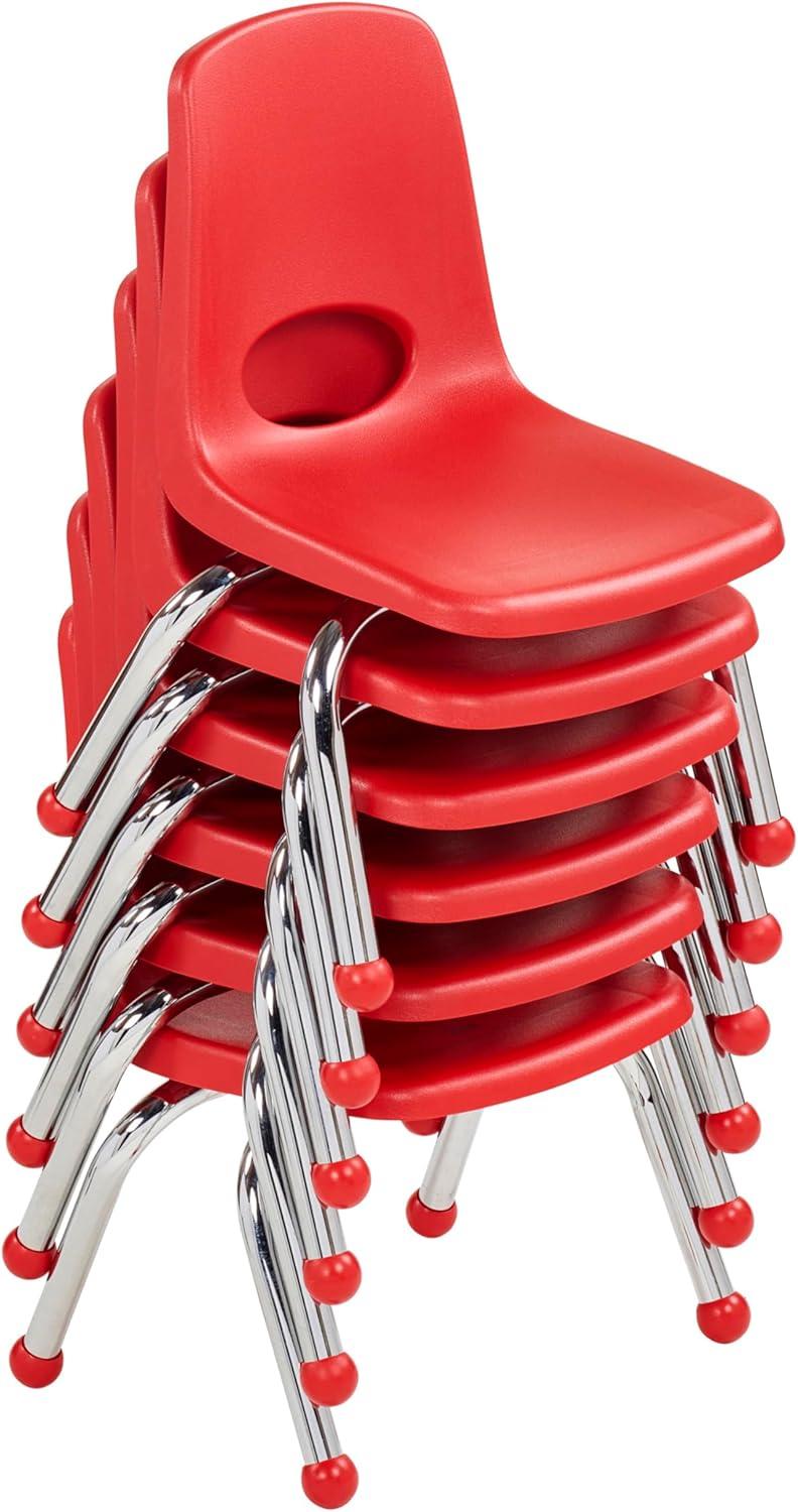 Factory Direct Partners Stacking Classroom Chair ( Set of 6 ) (Set of 6)