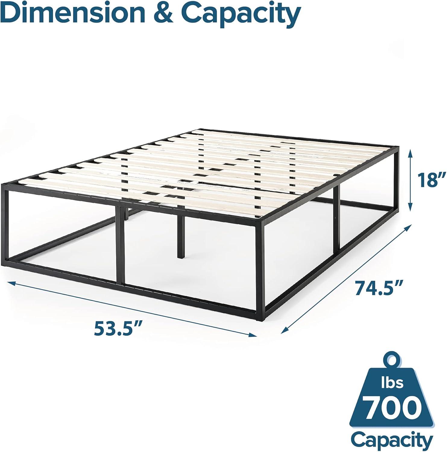 Monte 18" Metal Bed Frame