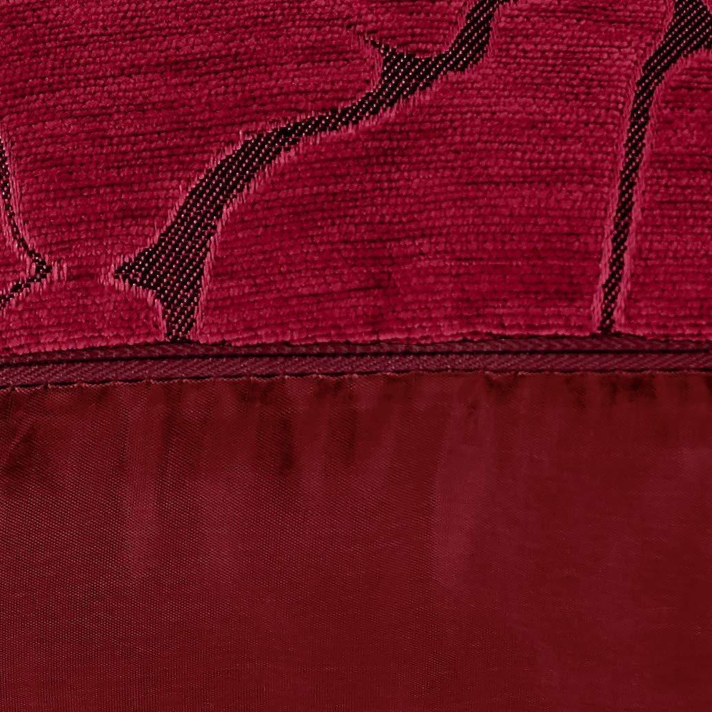 Violet Linen Milano Embroidered Throw Pillow