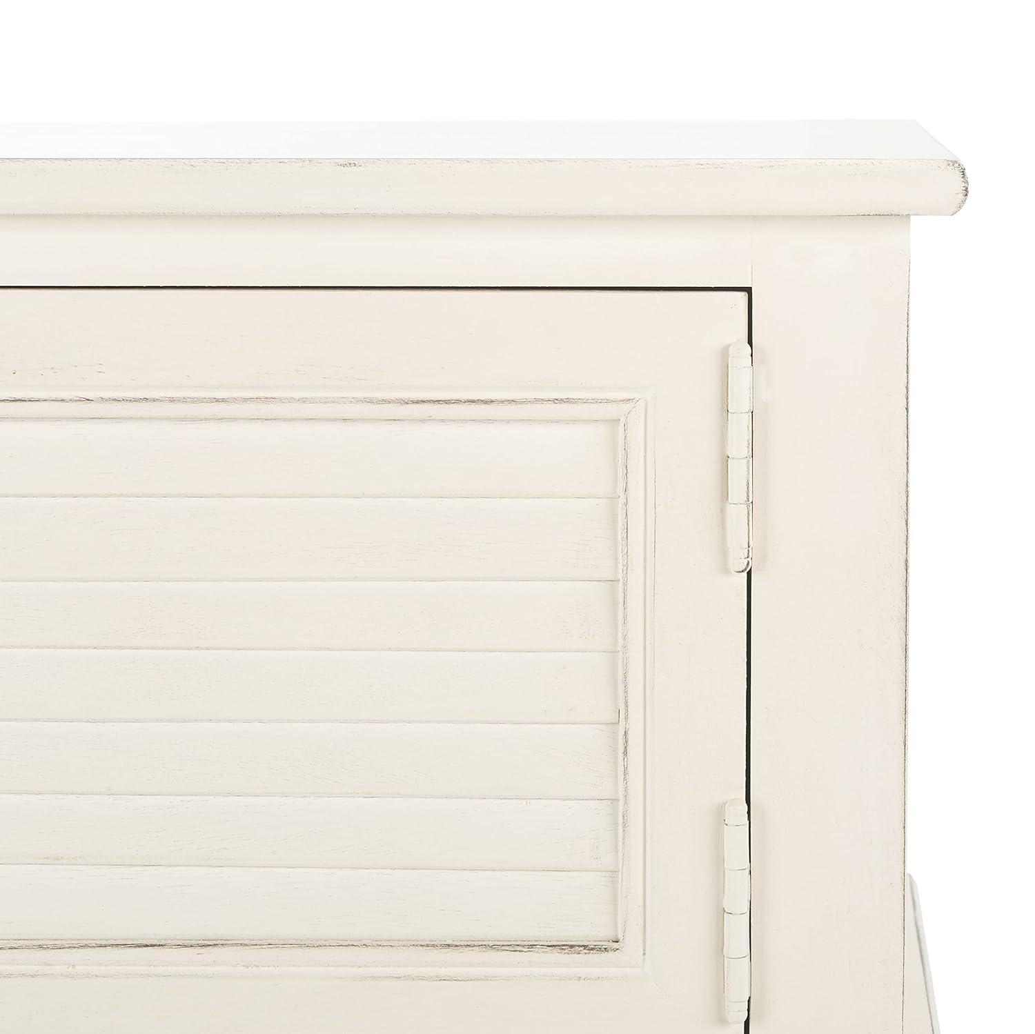 Tate 2 Drawer 2 Door Console Table - CNS5722A - Off-White - Safavieh