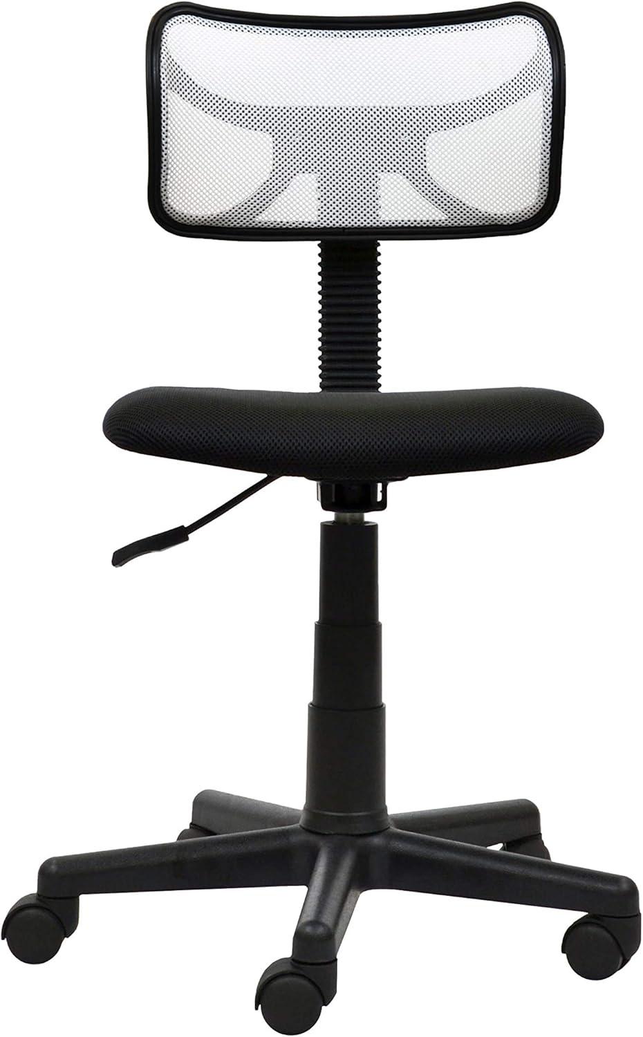 Techni Mobili Student Mesh Task Office Chair, White