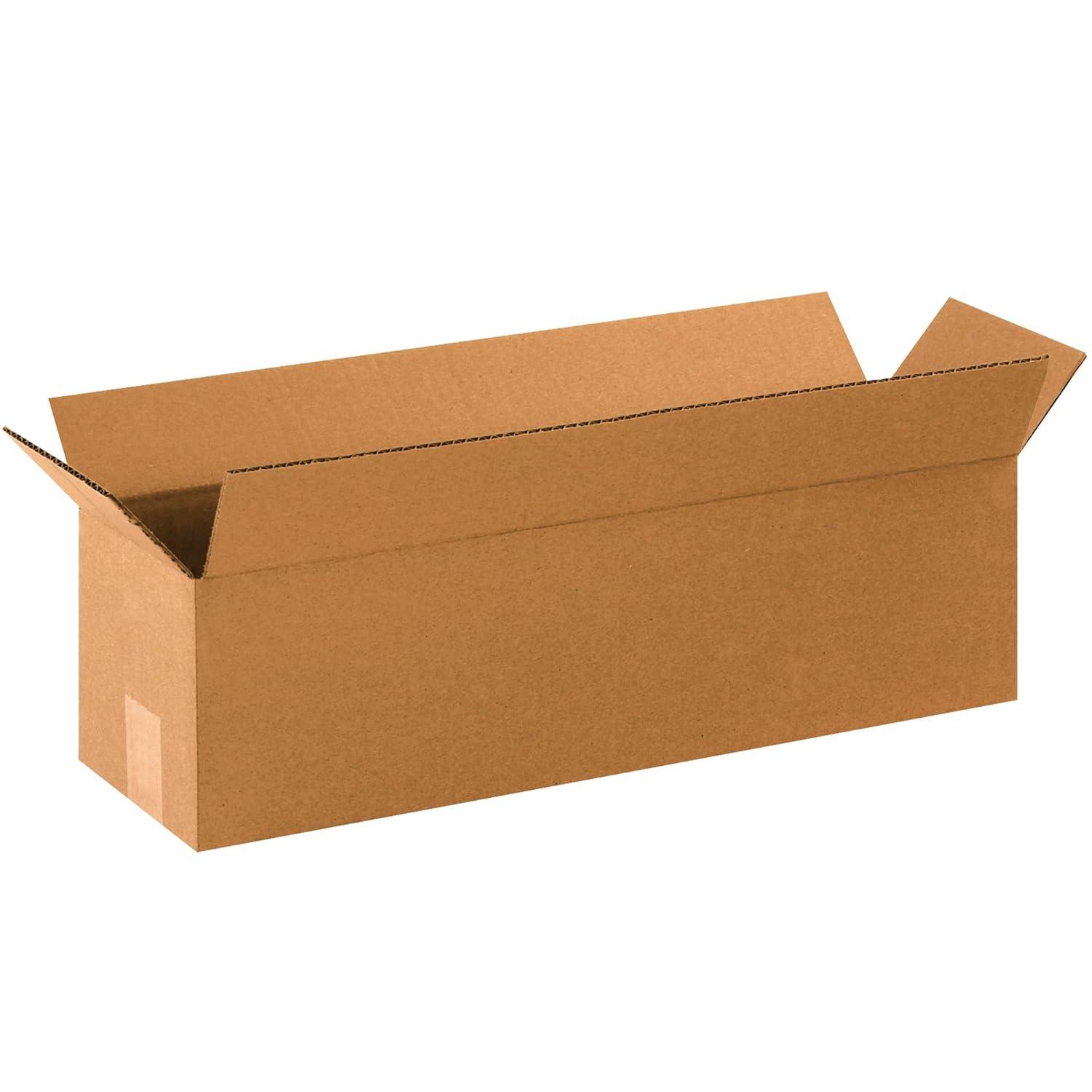 22 x 6 x 6 Kraft Corrugated Moving Boxes, Pack of 25