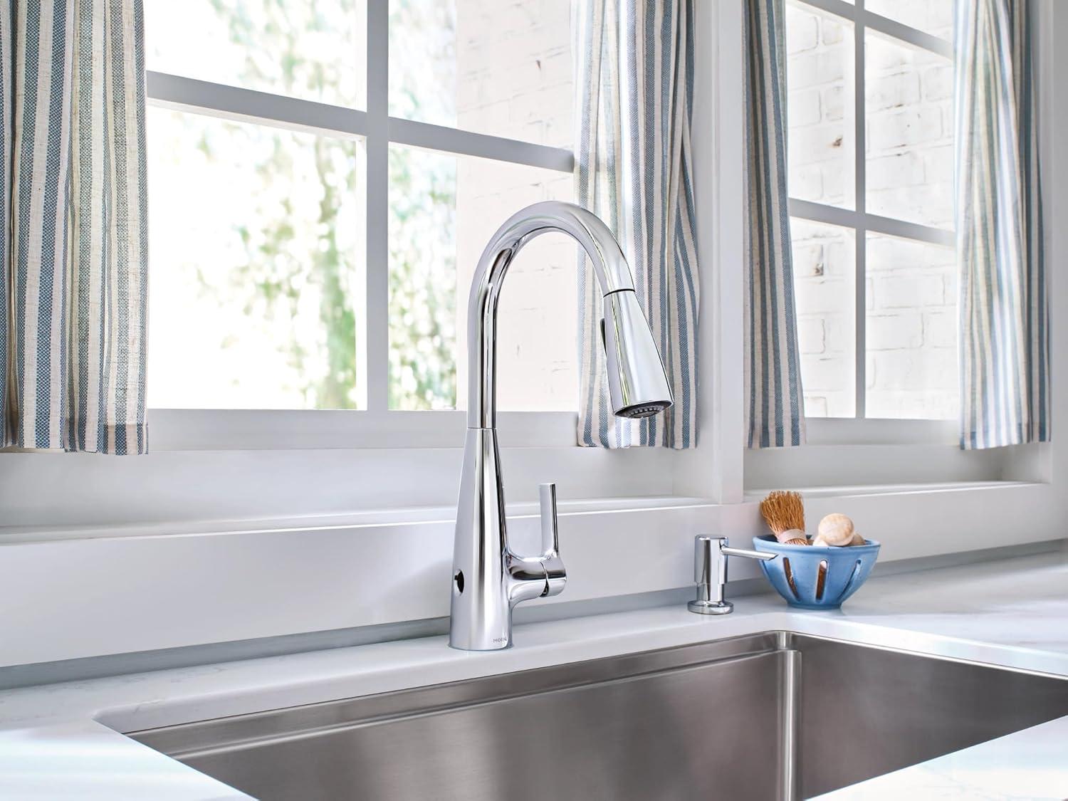 Haelyn Touchless Single-Handle Pulldown Sprayer Kitchen Faucet with MotionSense Wave and Power Clean