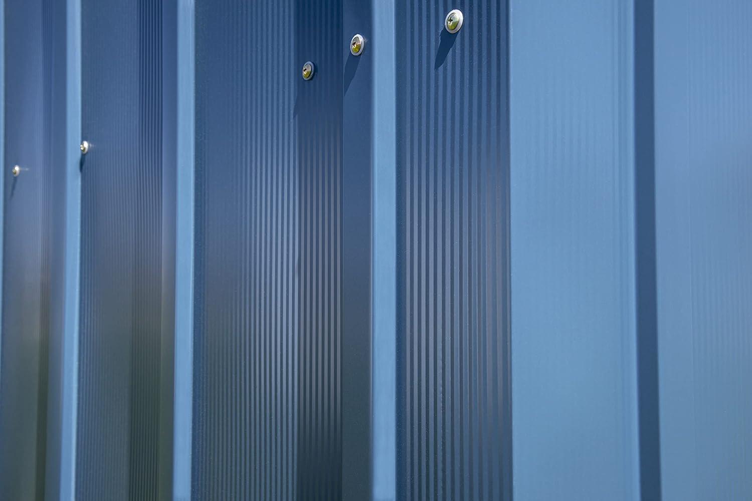 10 ft. W x 8 ft. D Metal Storage Shed