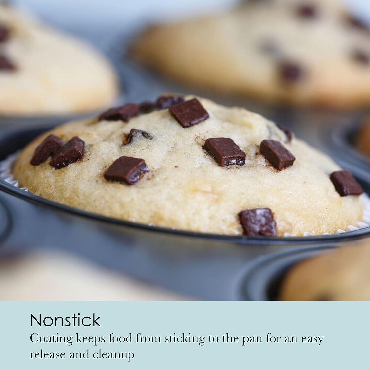 Chicago Metallic Chicago Metallic Non-Stick 6-Cup Muffin Top Pan