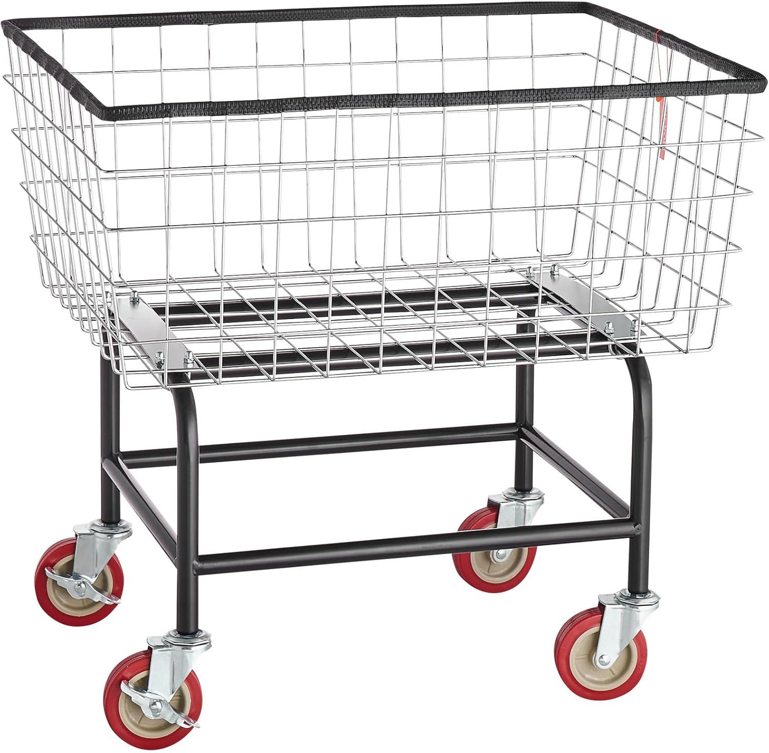 21 x 27 x 27.5 in. Wire Laundry Cart