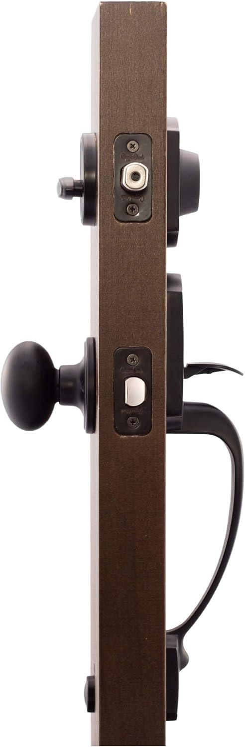 Copper Creek Copper Creek Handleset with Single Cylinder Deadbolt and Copper Creek Door Lever and Colonial Rosette