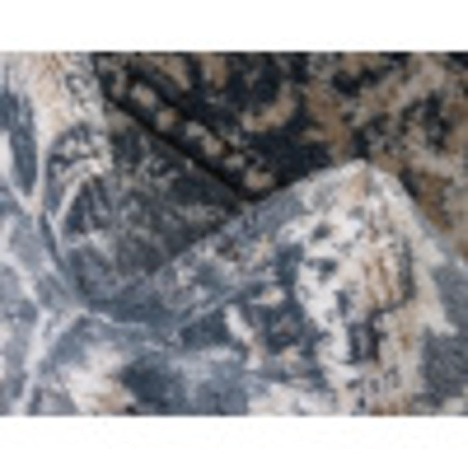 Unique Loom Portland Collection Bohemian Vintage Inspired Tone-on-Tone Design Area Rug (8' 0 x 10' 0 Rectangular, Blue/ Ivory)