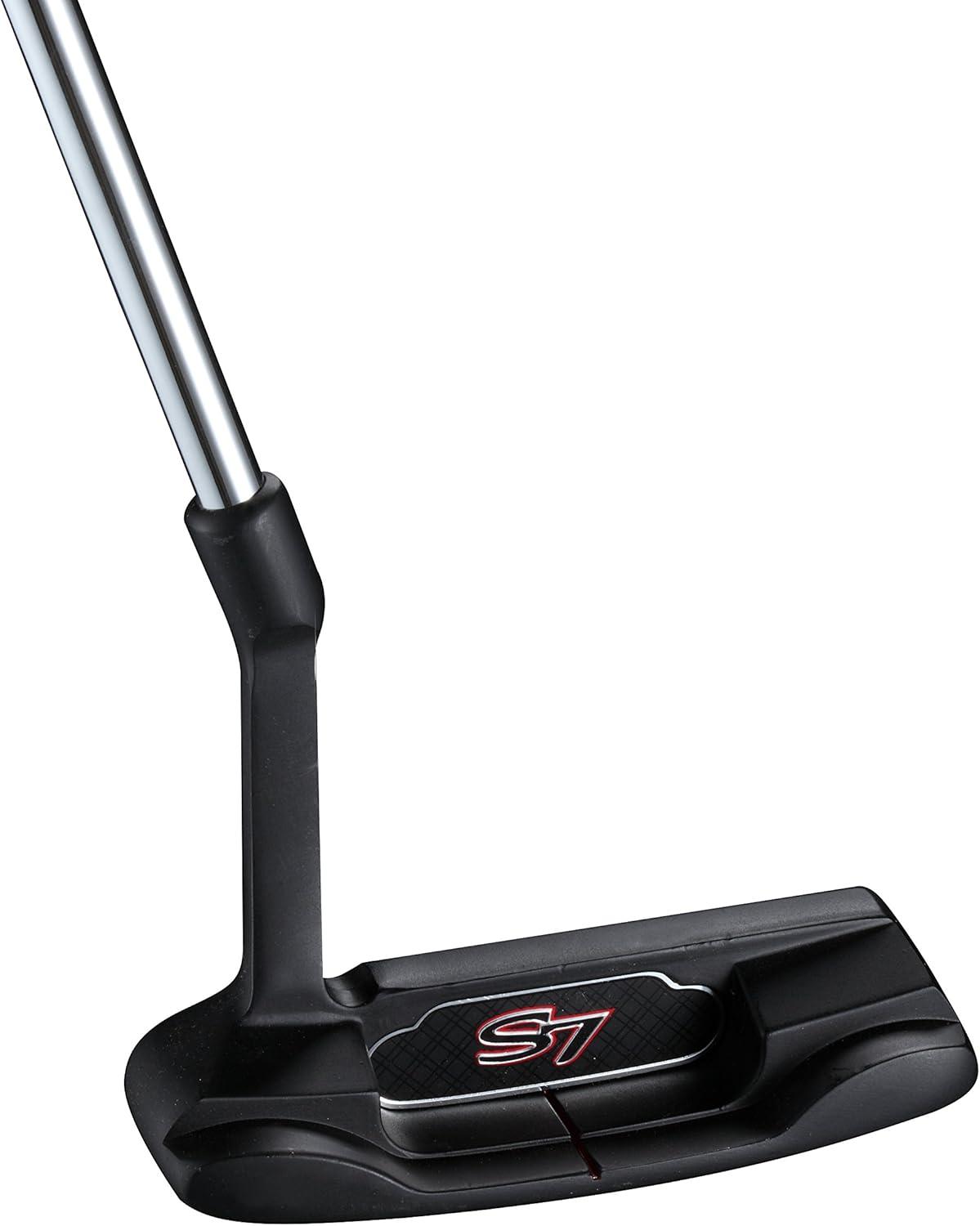 Precise S7 Men's Complete 18 Piece Right Handed Golf Clubs Package Set w/ Titanium Driver, Red Model, Tall Size