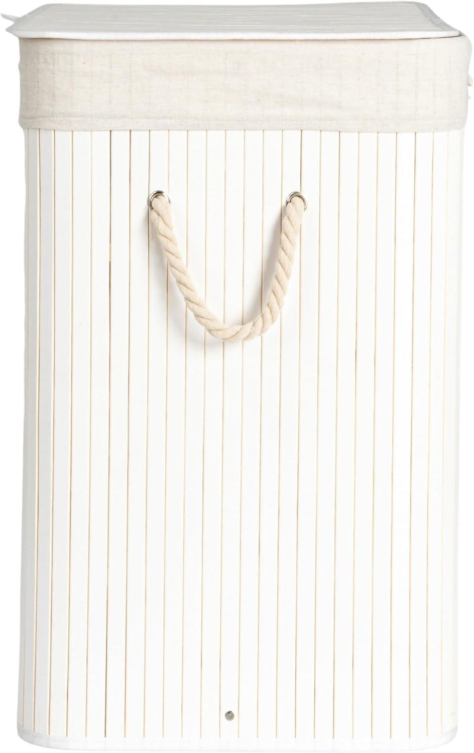Household Essentials Grove Bamboo Laundry Hamper with Handles