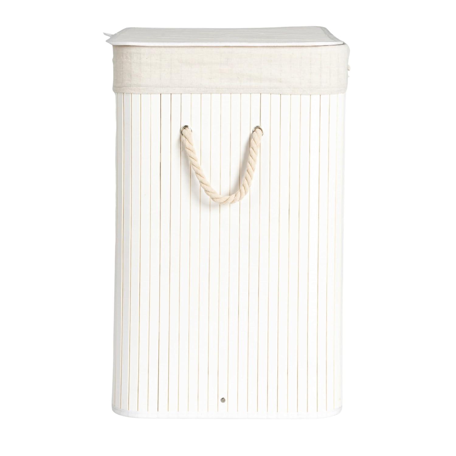 Household Essentials Grove Bamboo Laundry Hamper with Handles