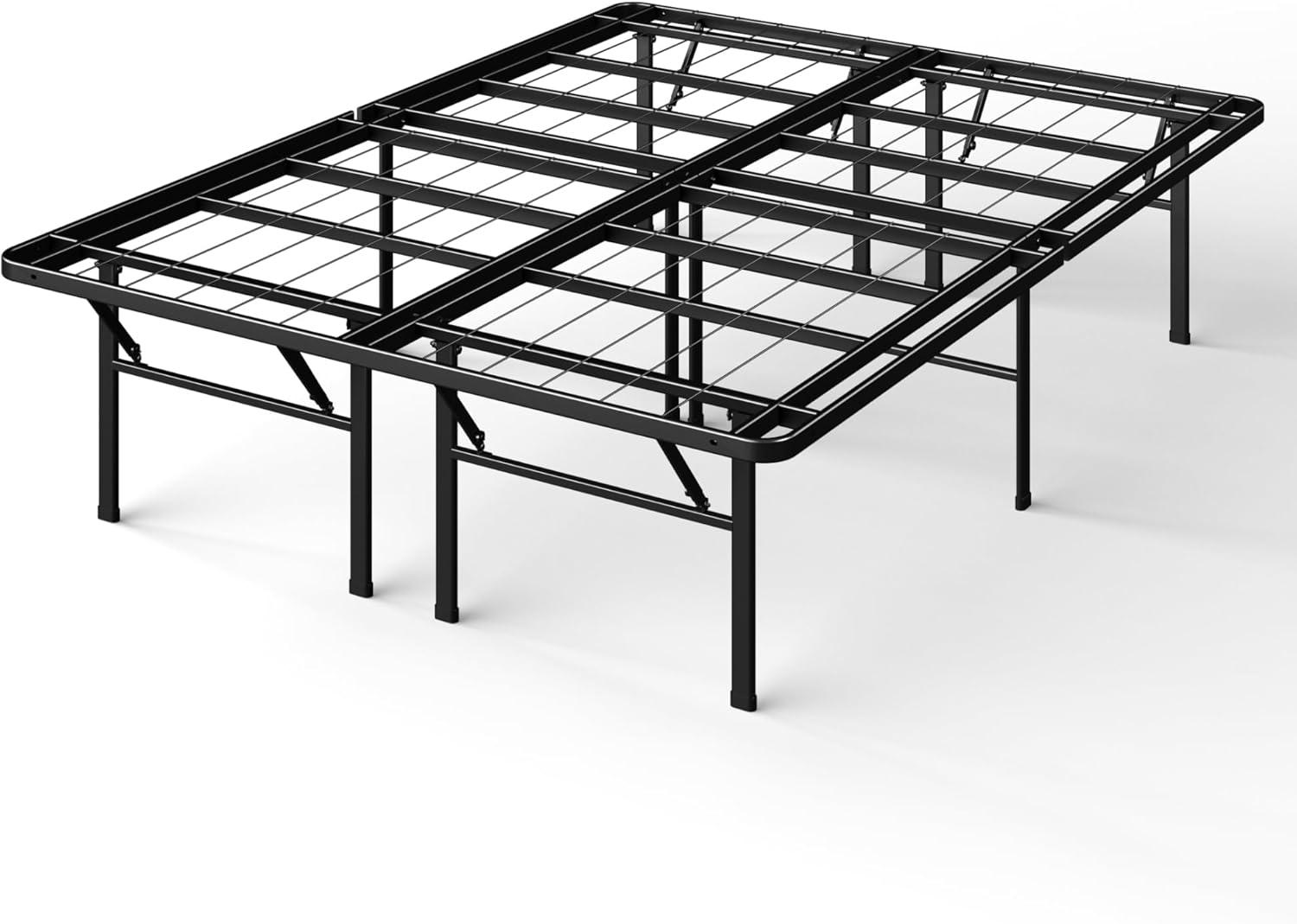 Sleep Master SmartBase Deluxe Mattress Foundation/Platform Bed Frame/Box Spring Replacement, Full