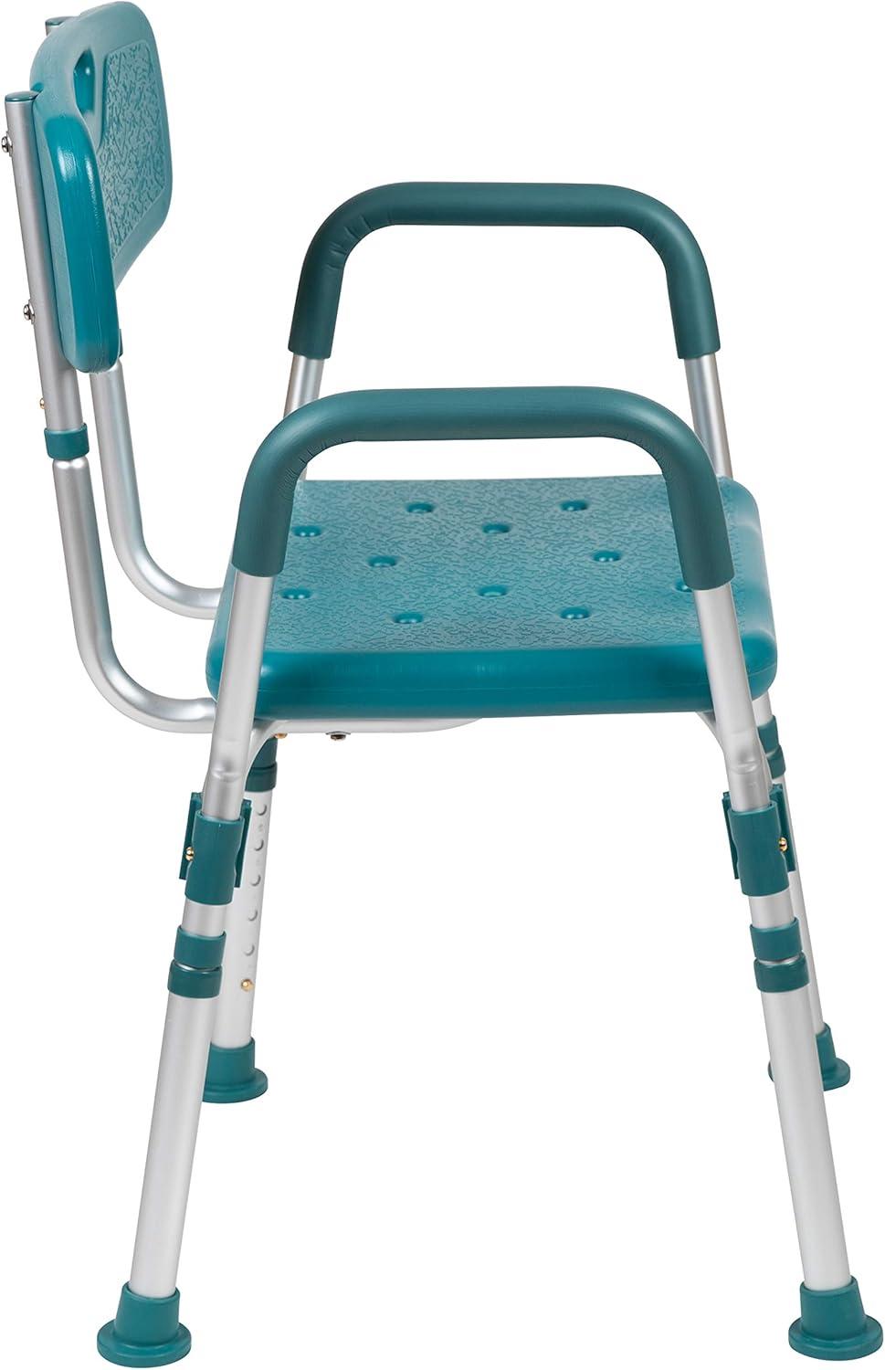 Jane Aluminum Height Adjustable Bath and Shower Chair