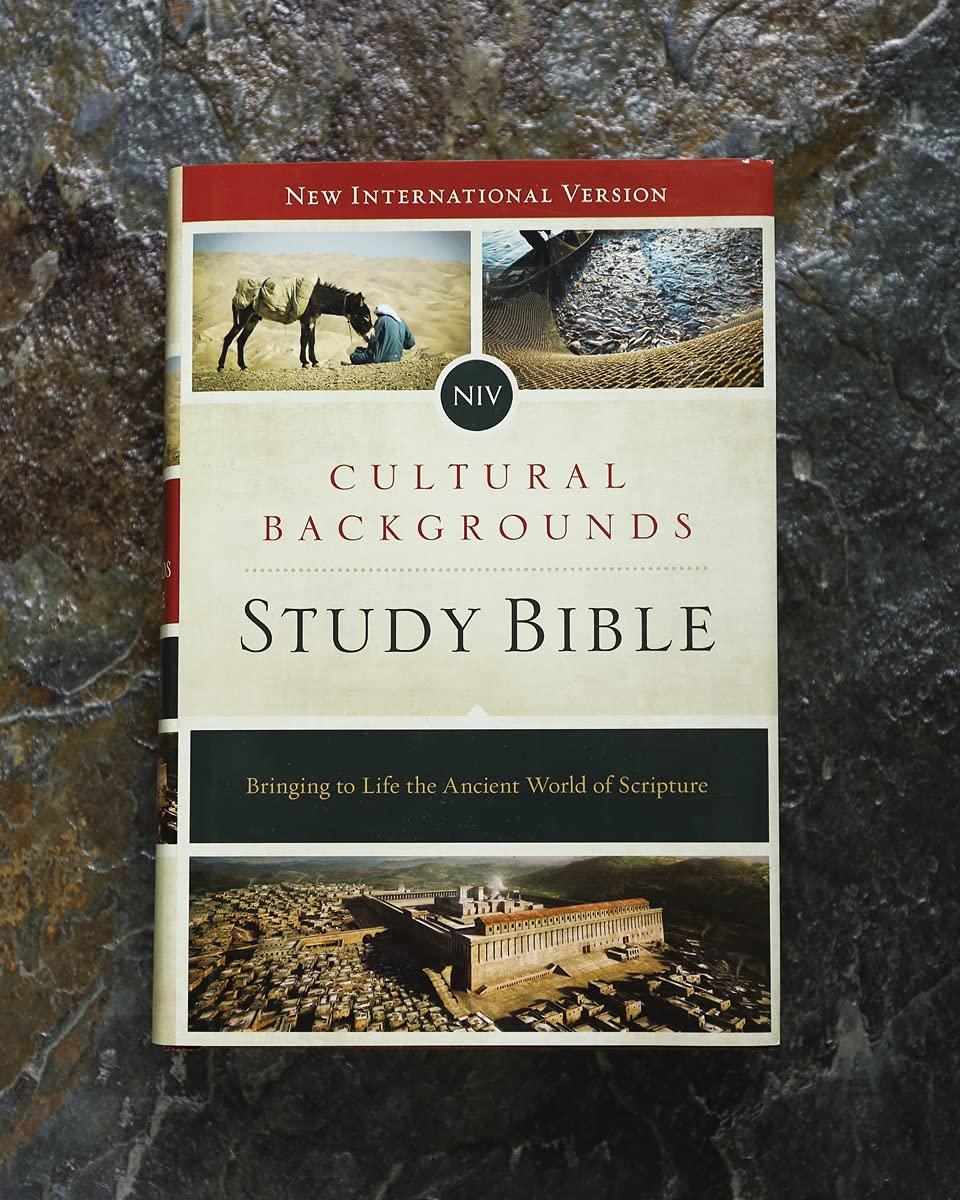 Cultural Backgrounds Study Bible-NIV - by Zondervan (Hardcover)