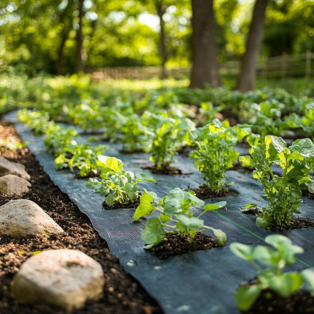 3FT x 50FT Weed Barrier Landscape Fabric Premium Heavy Duty with High Water Permeability and Breathability Woven Geotextile Fabric for Underlayment