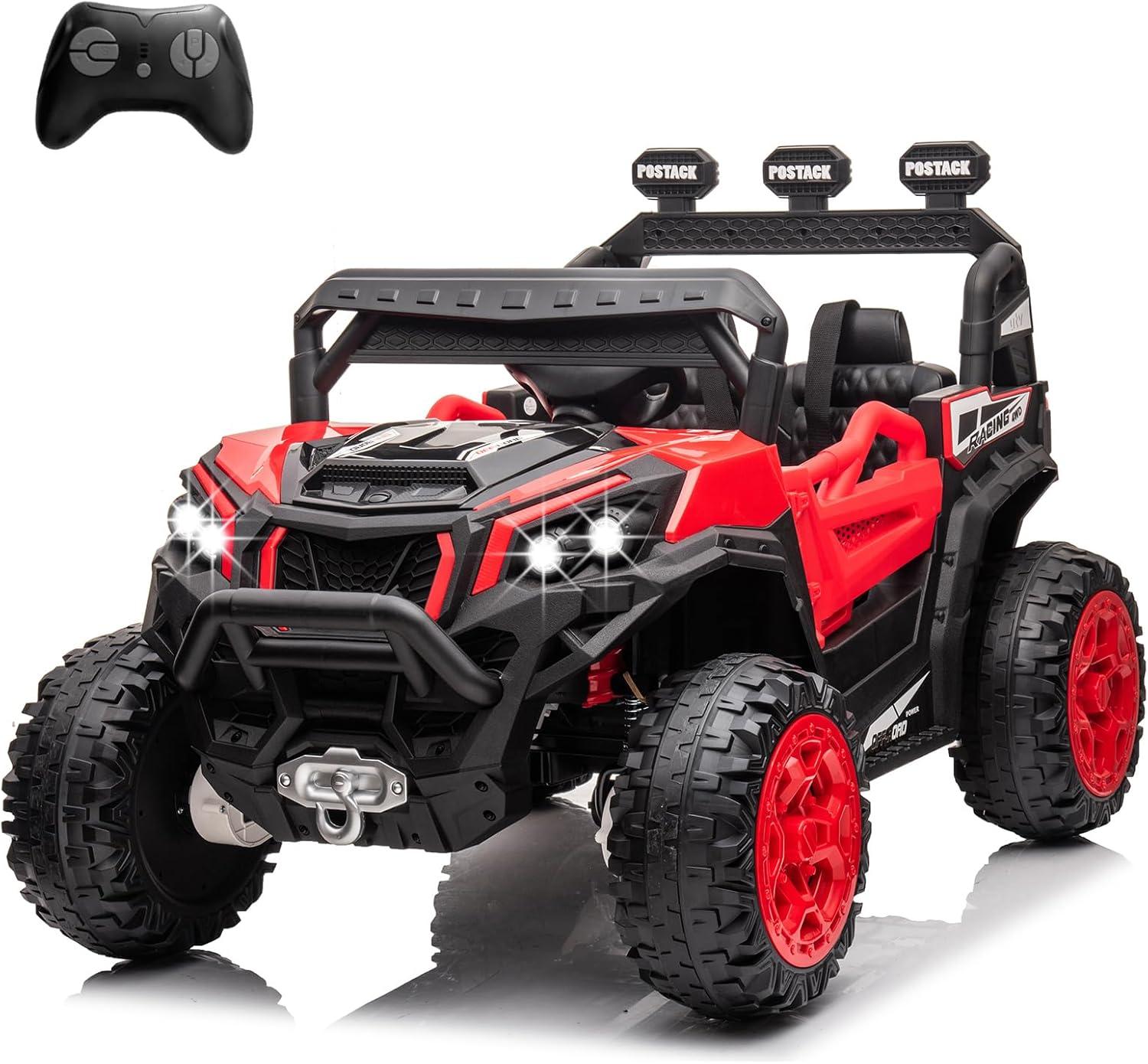 Ride on UTV Car, 24V Battery Powerd Electric Off-Road UTV Car w/Remote Control