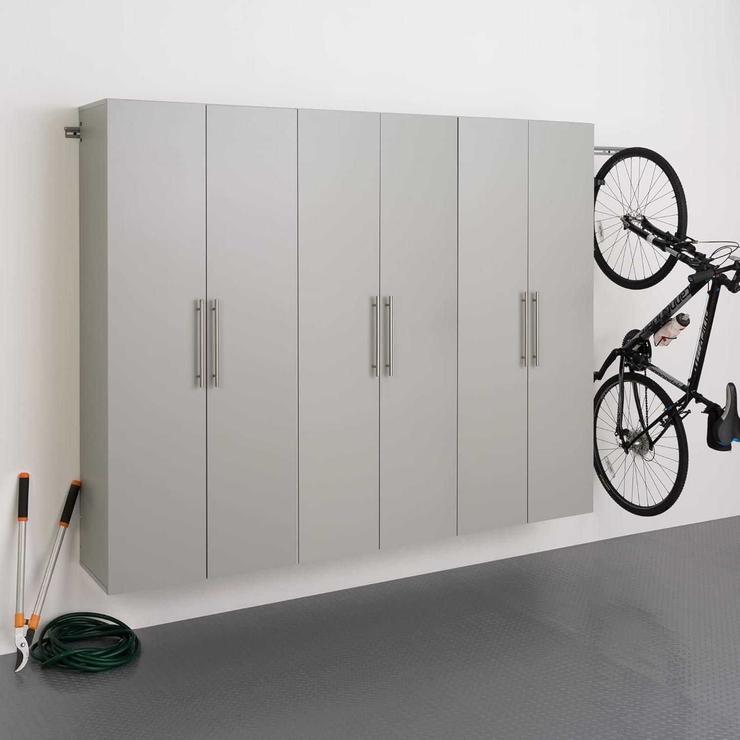 30" Hangups Large Storage Cabinet White - Prepac: Wall Mounted, Workshop & Office Organizer