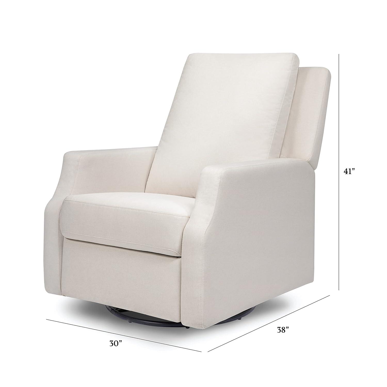 Crewe Upholstered Swivel Reclining Glider