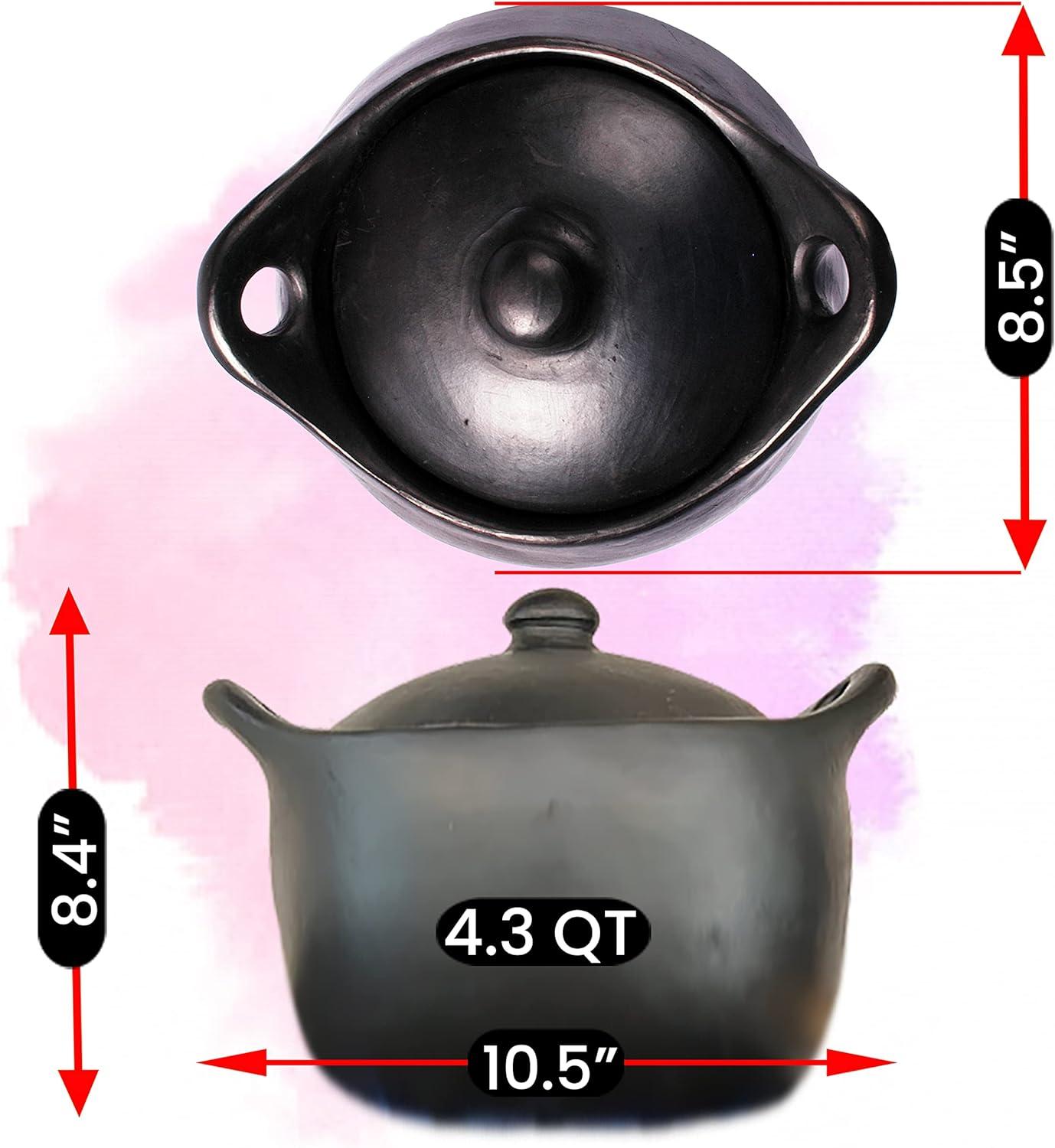 Ancient Cookware 4 Quarts Terracotta Round Dutch Oven