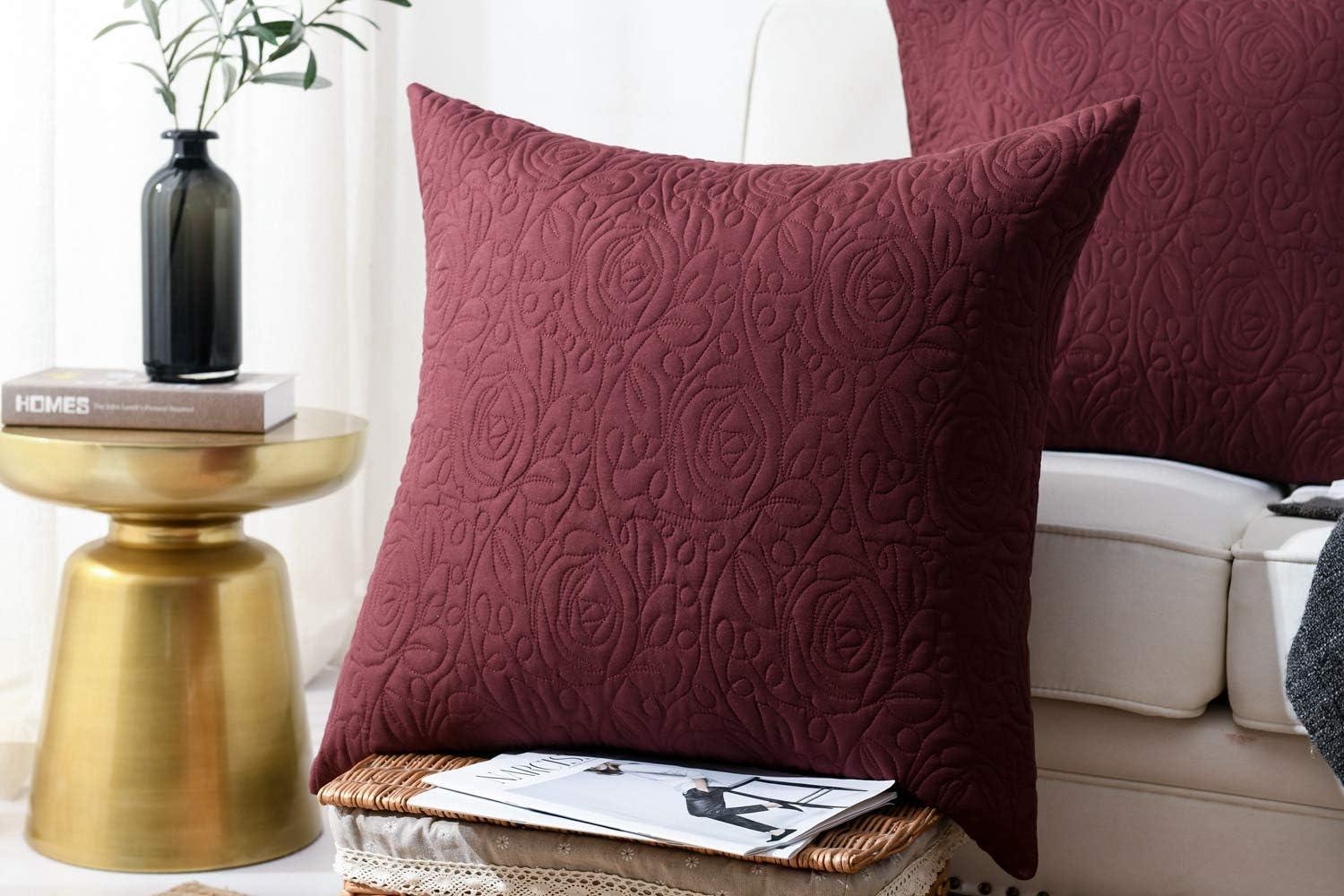 MarCielo Embroidered Pillow Cover