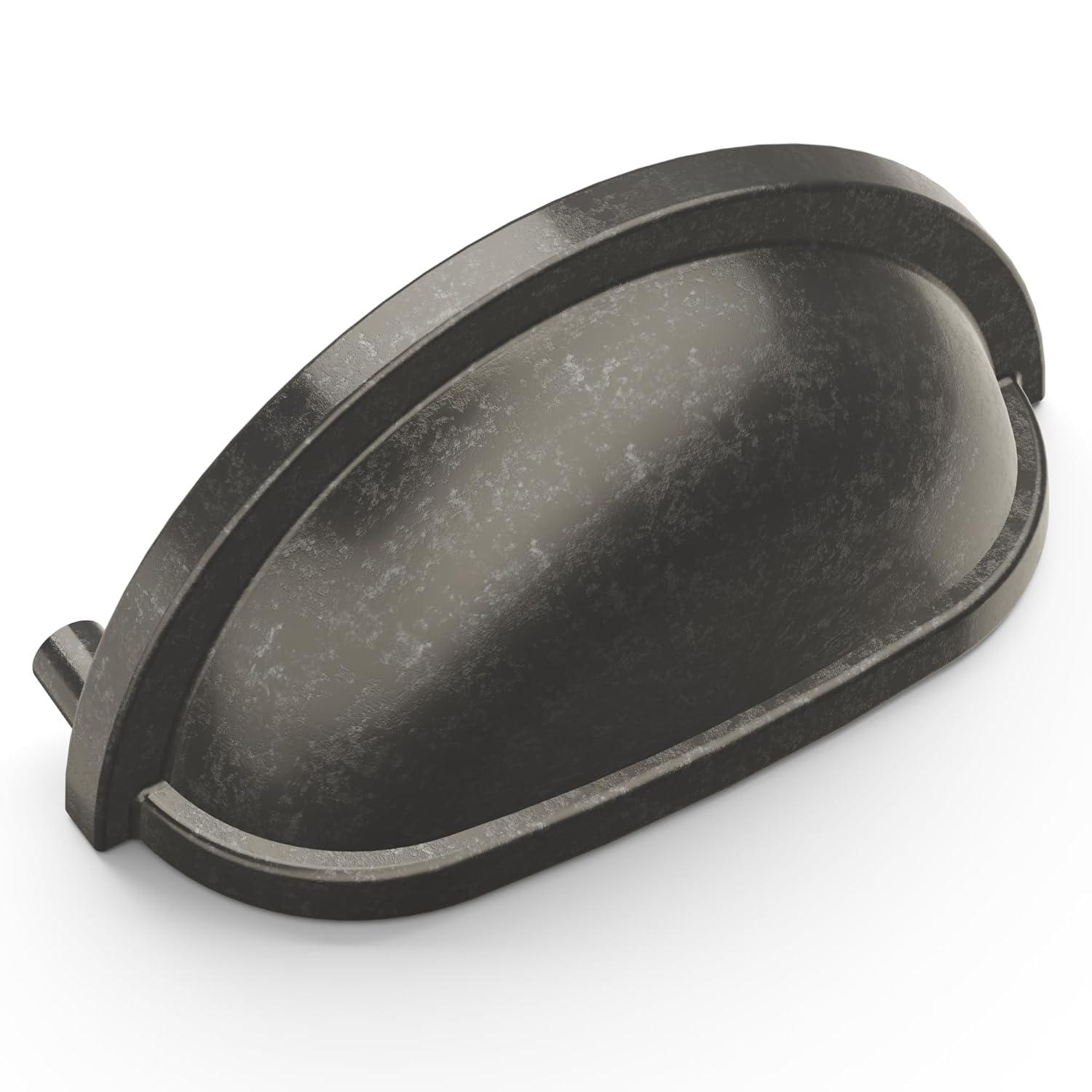 Hickory Hardware Williamsburg Kitchen Cabinet Handles, Solid Core Drawer Pulls for Cabinet Doors, 3"