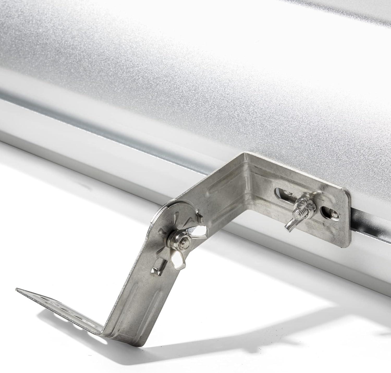 Dr Infrared Heater Carbon Infrared Patio Heater, Indoor and Outdoor (120V / 1500W, Silver)