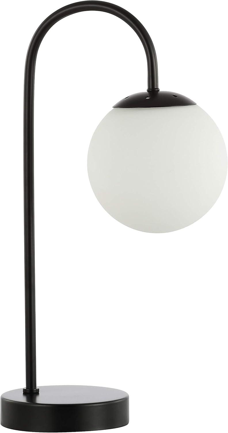 Jonathan Y Arco Iron/Glass Minimalist Mid Century Globe Led Table Lamp