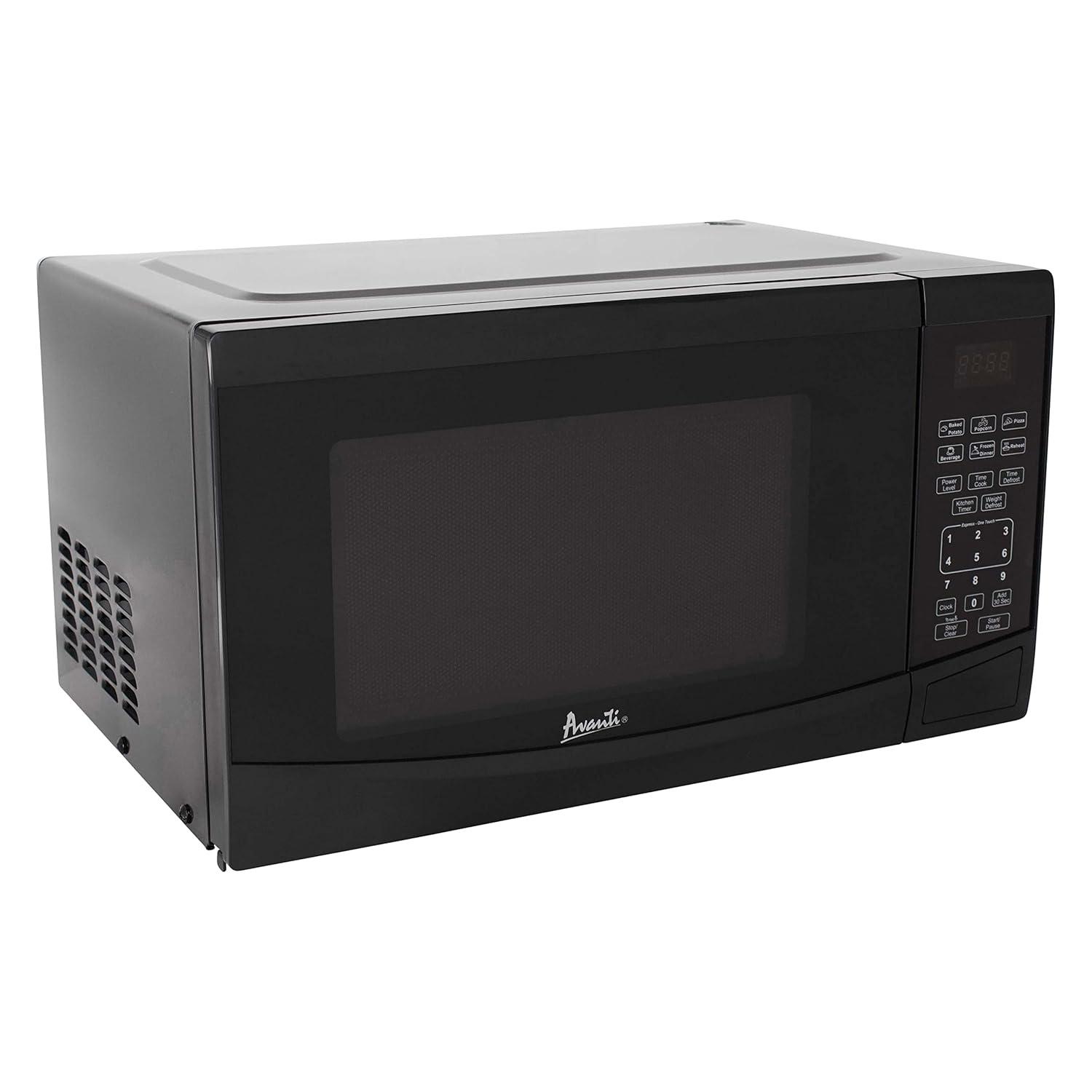 Avanti Products Avanti Countertop Microwave Oven, 0.9 cu. ft. MT09V1B