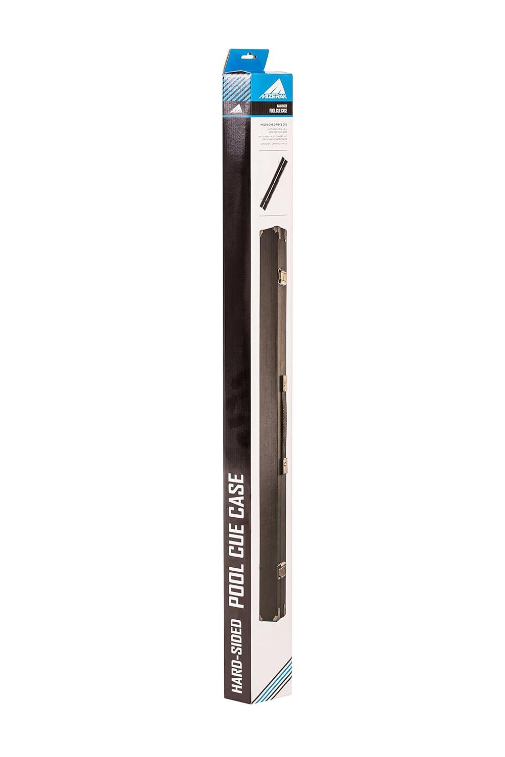Mizerak Pool Cue Case Hard-Sided Pool Multicolor 2 Piece