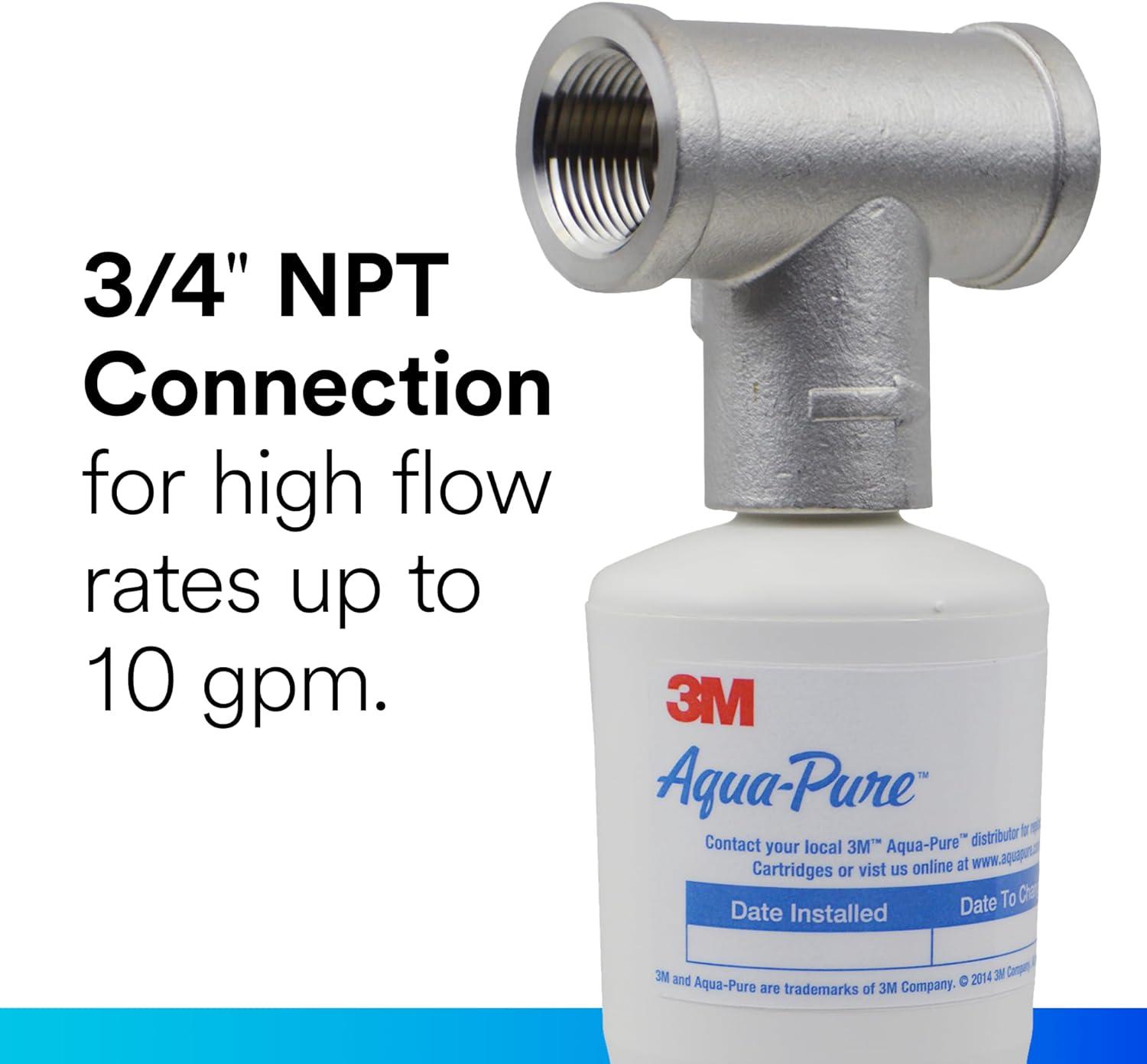 3M™ Aqua-Pure™ Whole House Scale Inhibition Water Treatment System AP430SS, AP43011