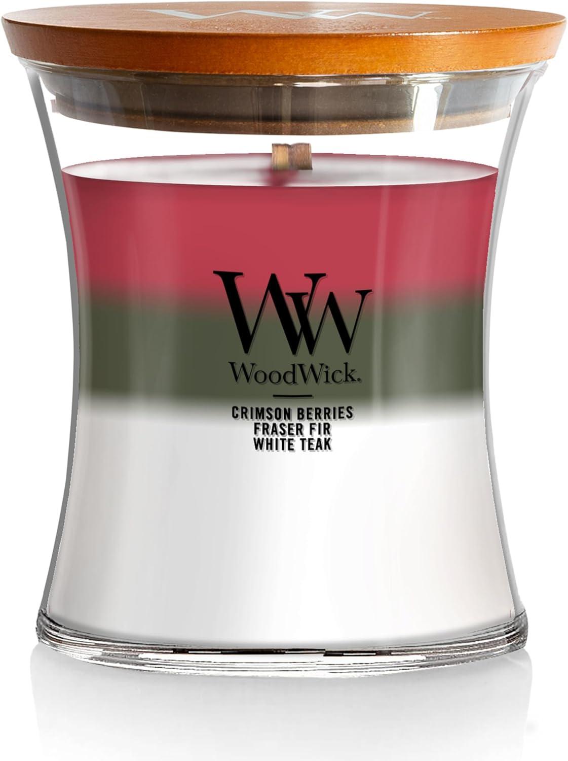 WINTER GARLAND WoodWick Trilogy 10 oz Scented Jar Candles - 3 in One