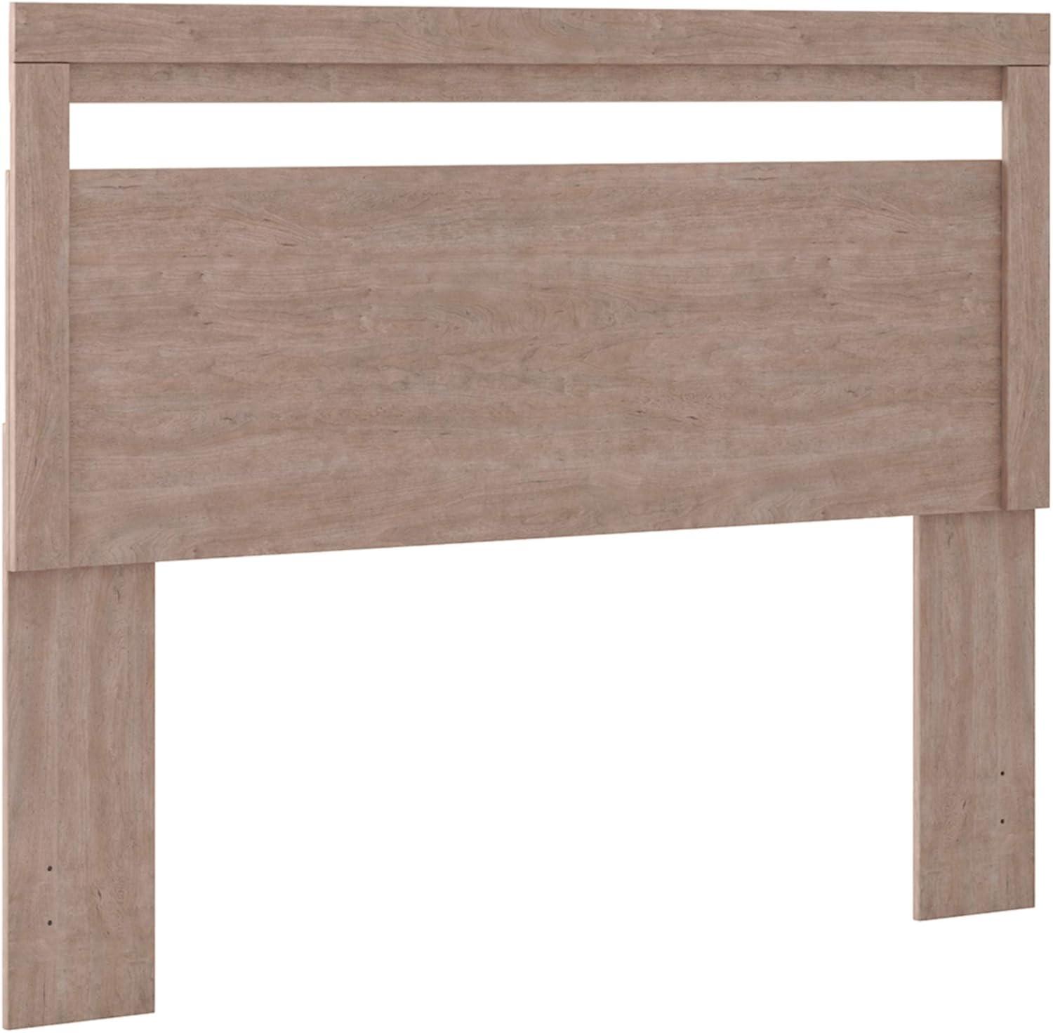 Queen Flannia Panel Headboard Gray - Signature Design by Ashley: Laminated Wood Grain, 50.94" Height