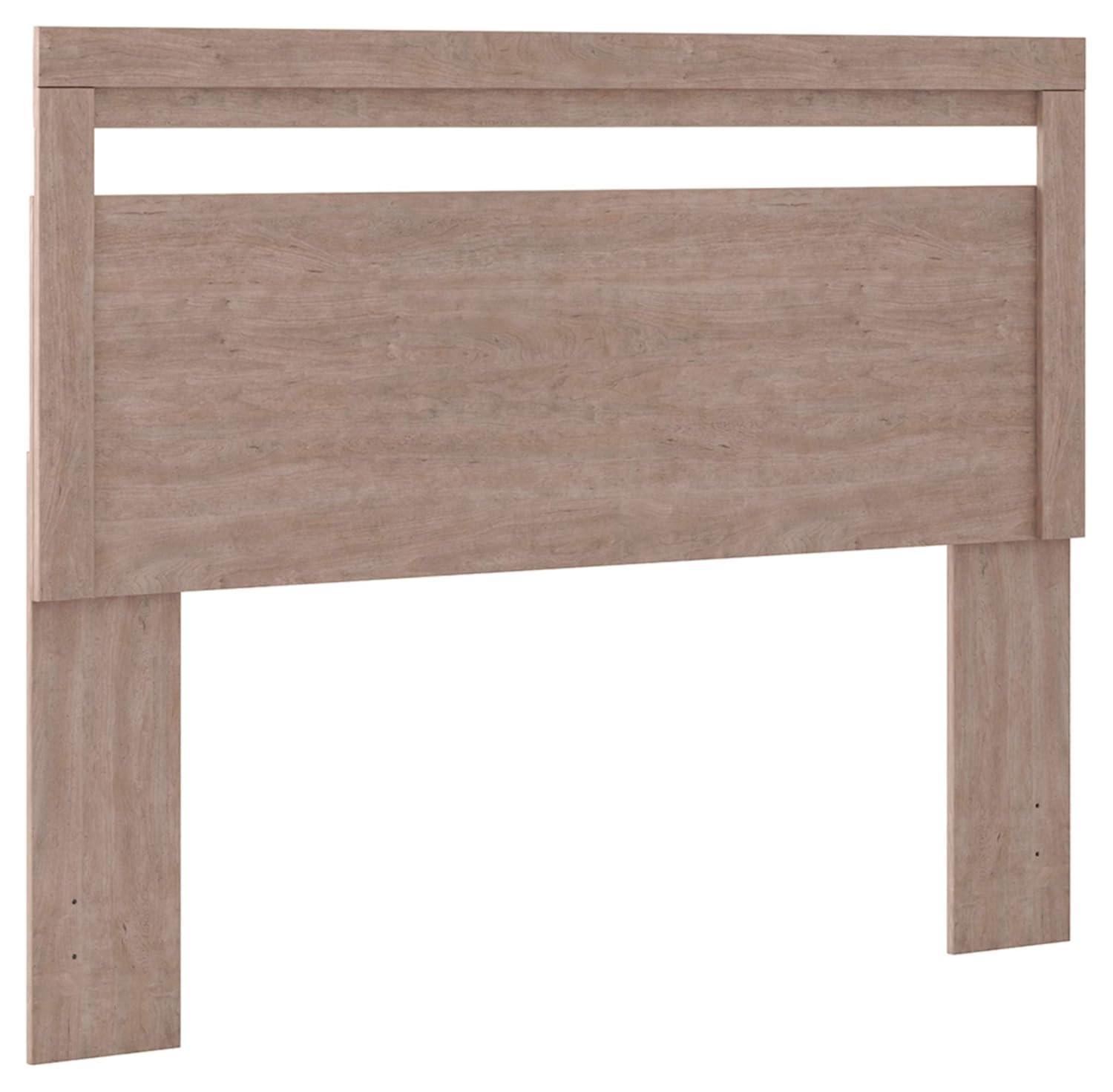 Queen Flannia Panel Headboard Gray - Signature Design by Ashley: Laminated Wood Grain, 50.94" Height