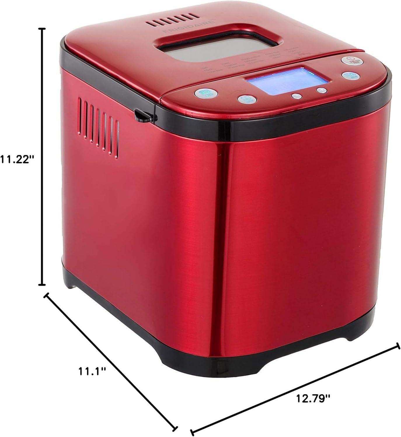 CULINARY CHEF Automatic Bread Maker, Red