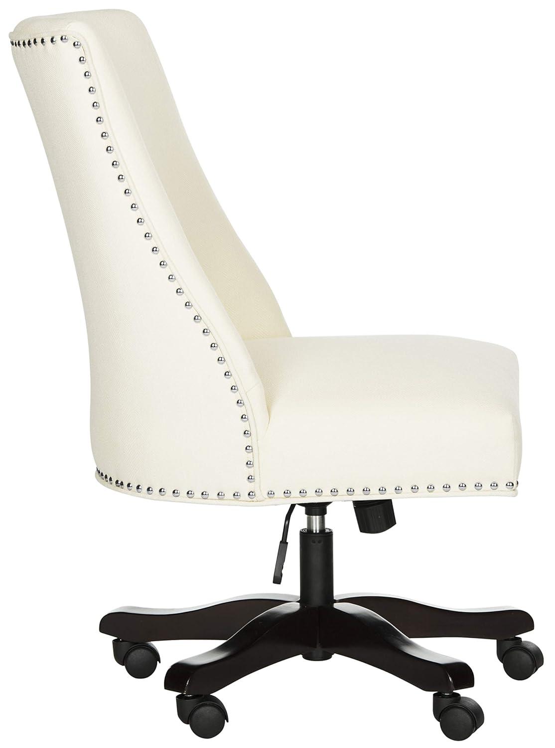 Scarlet Desk Chair - Creme - Safavieh
